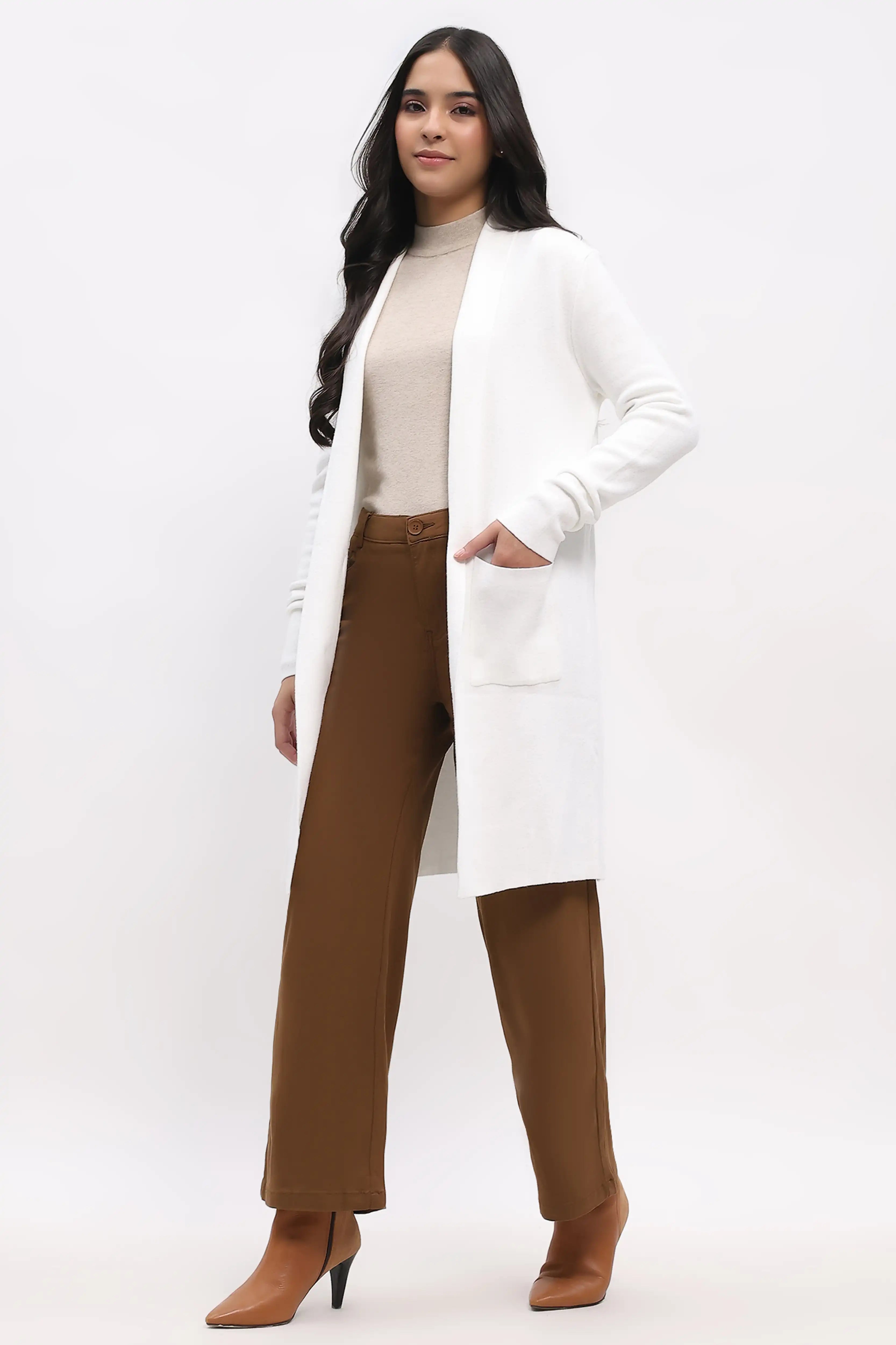 Off-White Long Winter Shrug