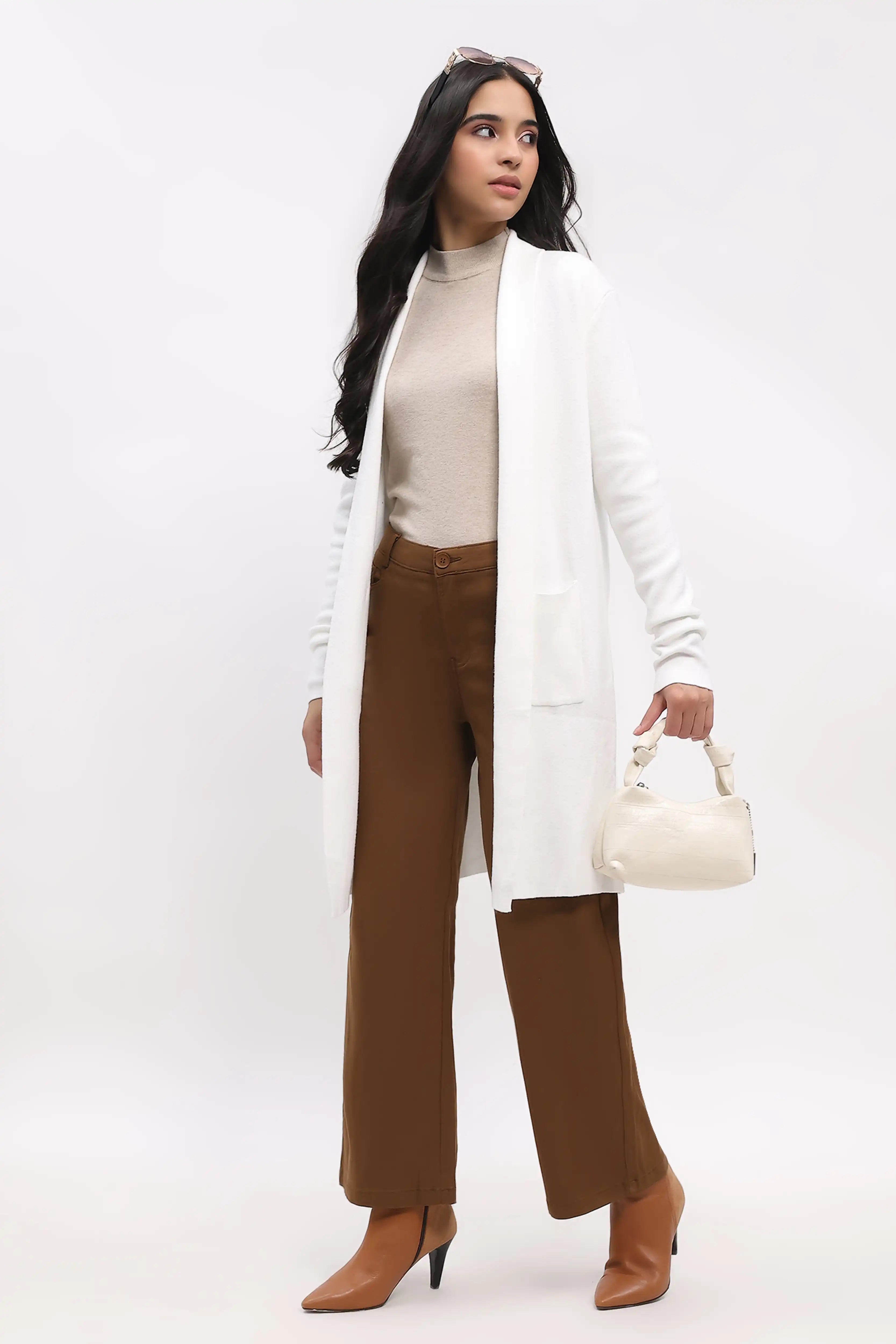 Off-White Long Winter Shrug