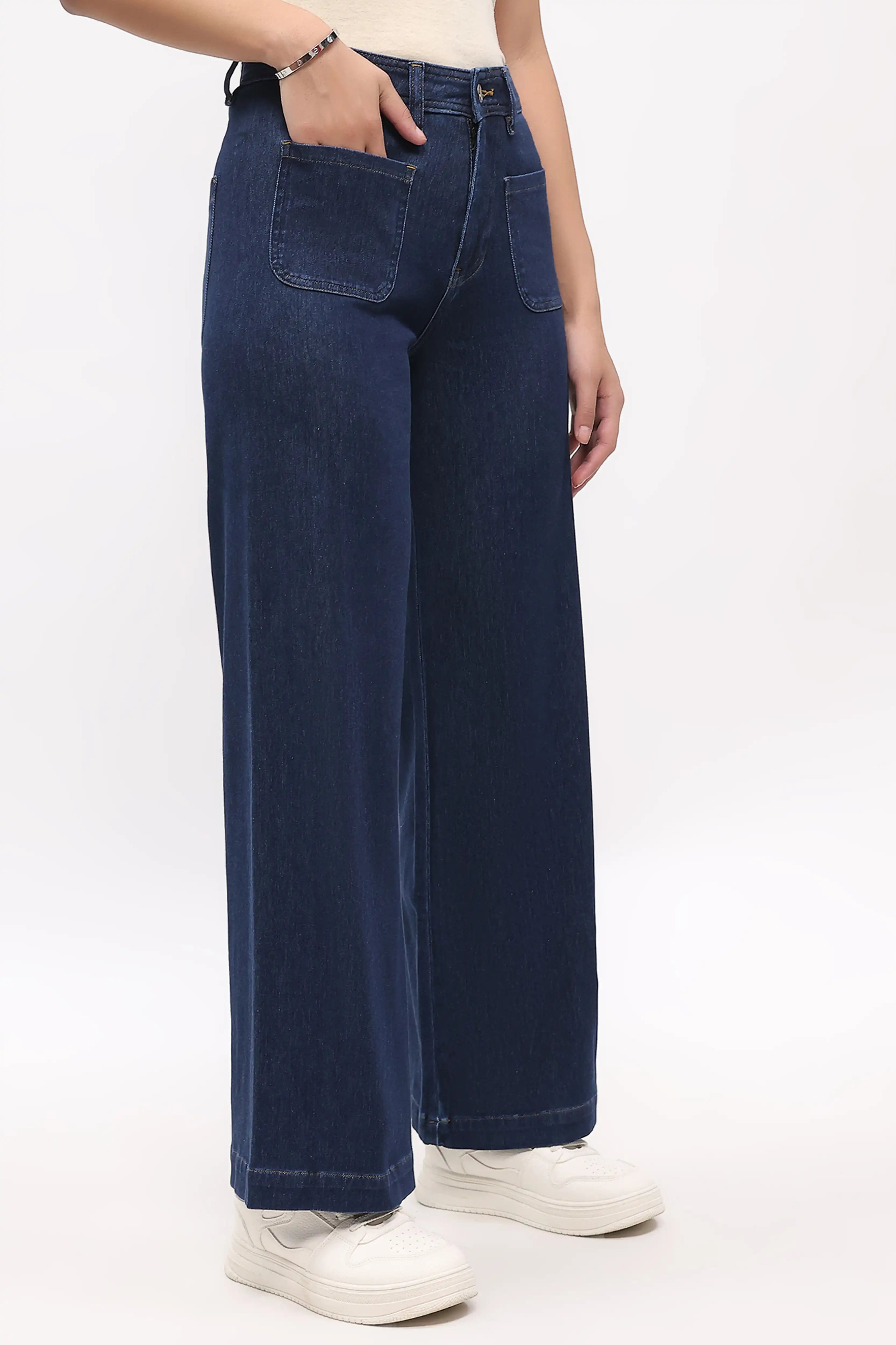 Wide Straight Leg Jeans