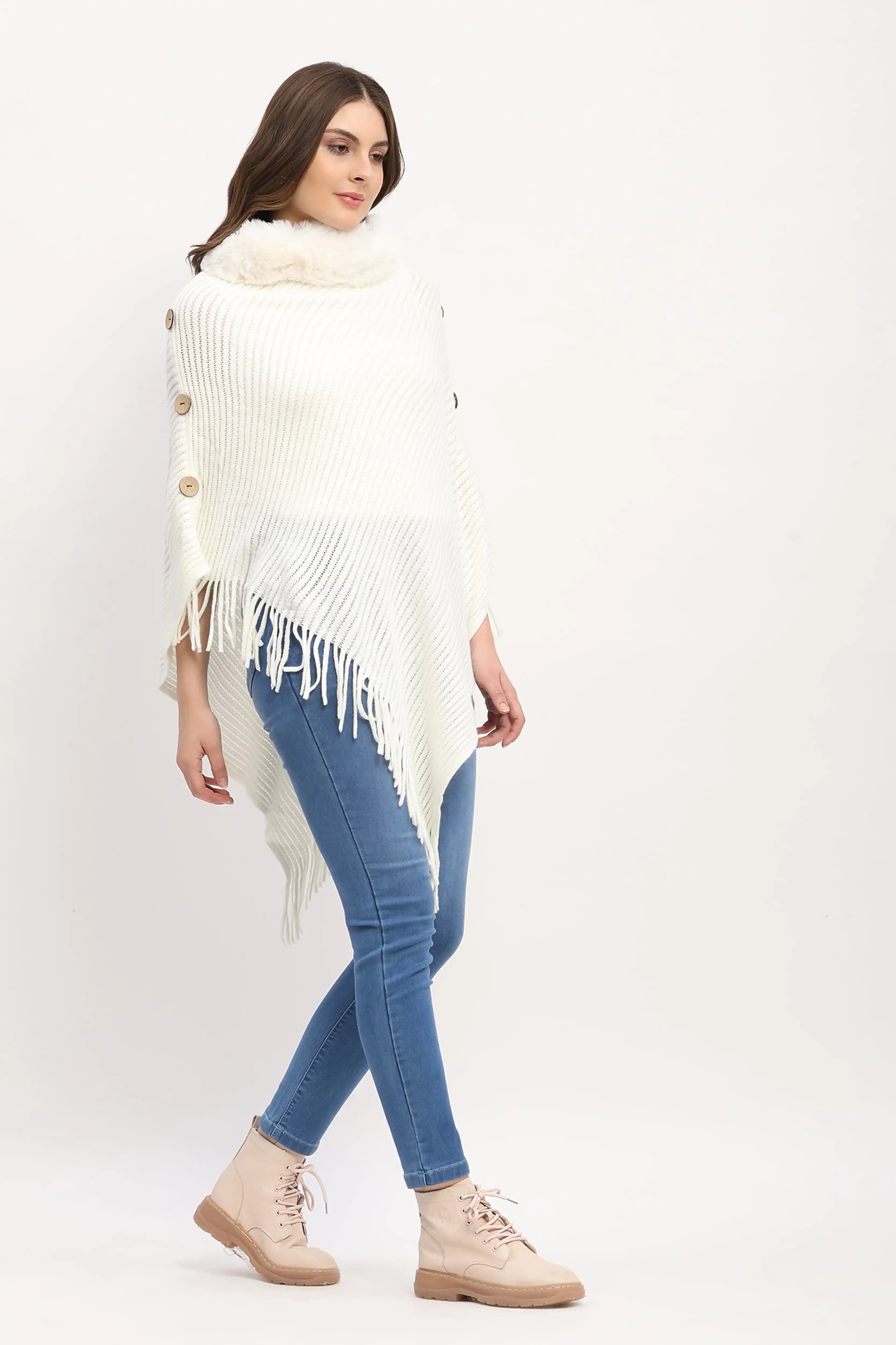 Off-White Winter Poncho