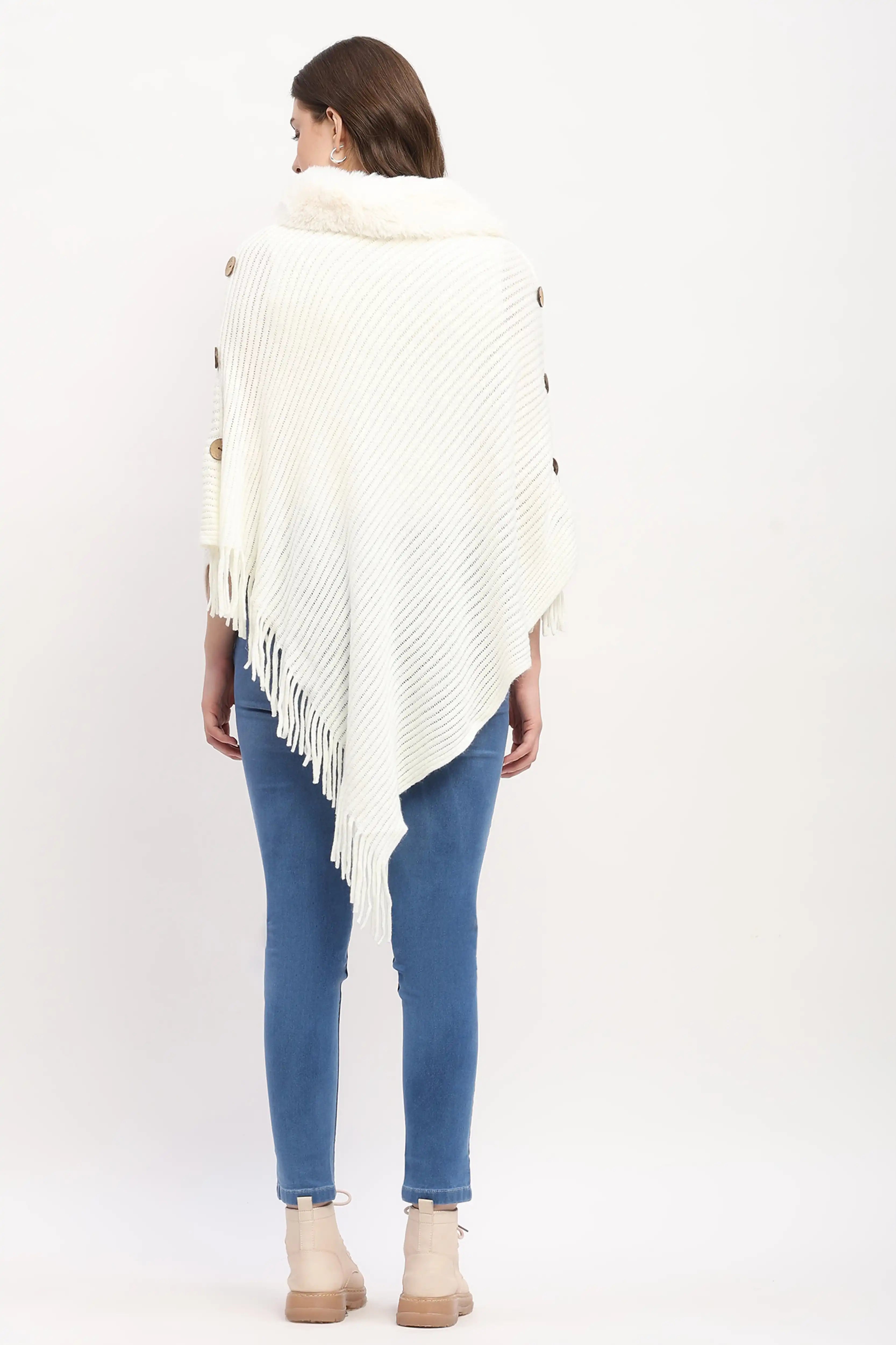 Off-White Winter Poncho