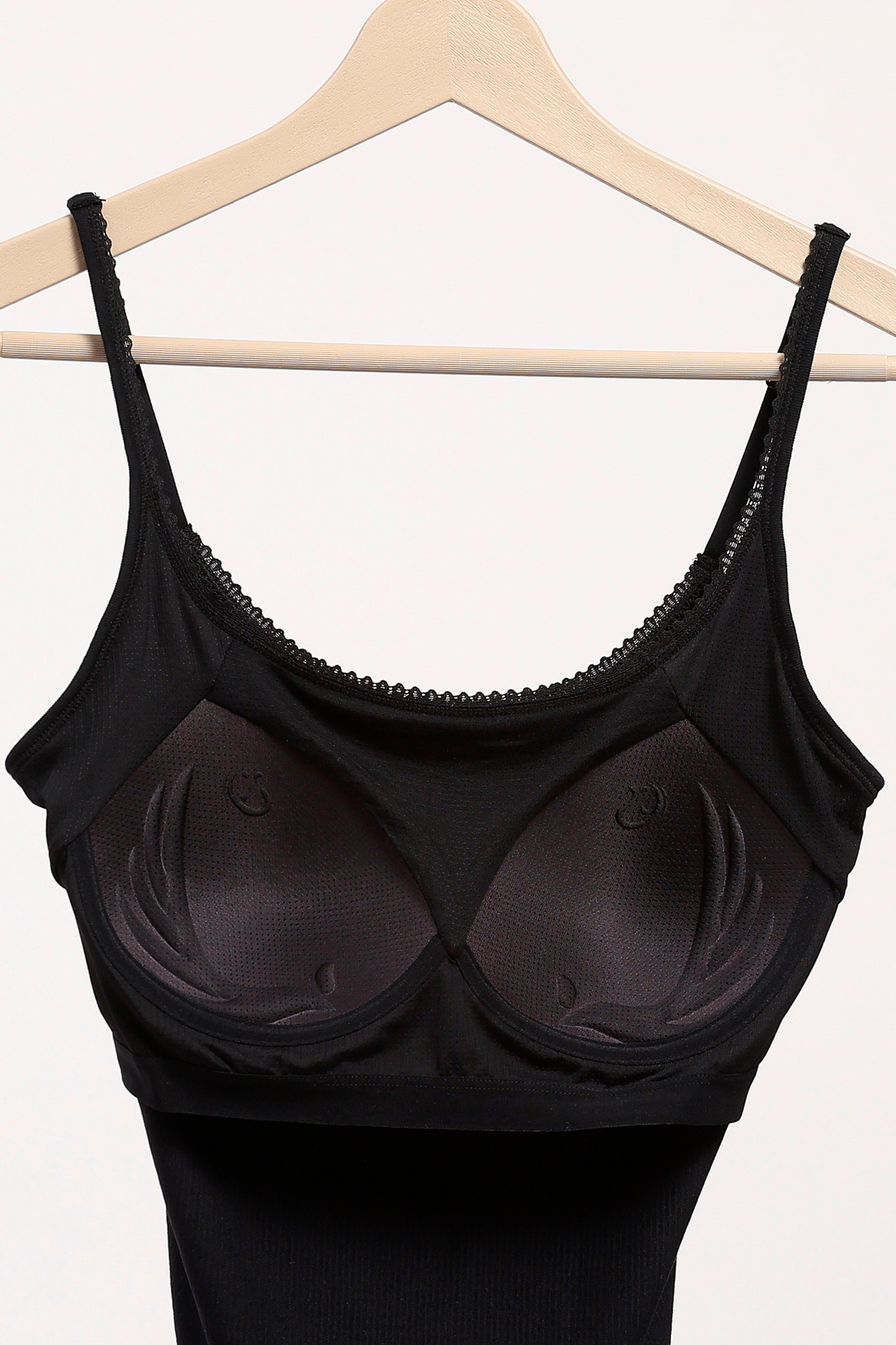 Black Support Camisole Top