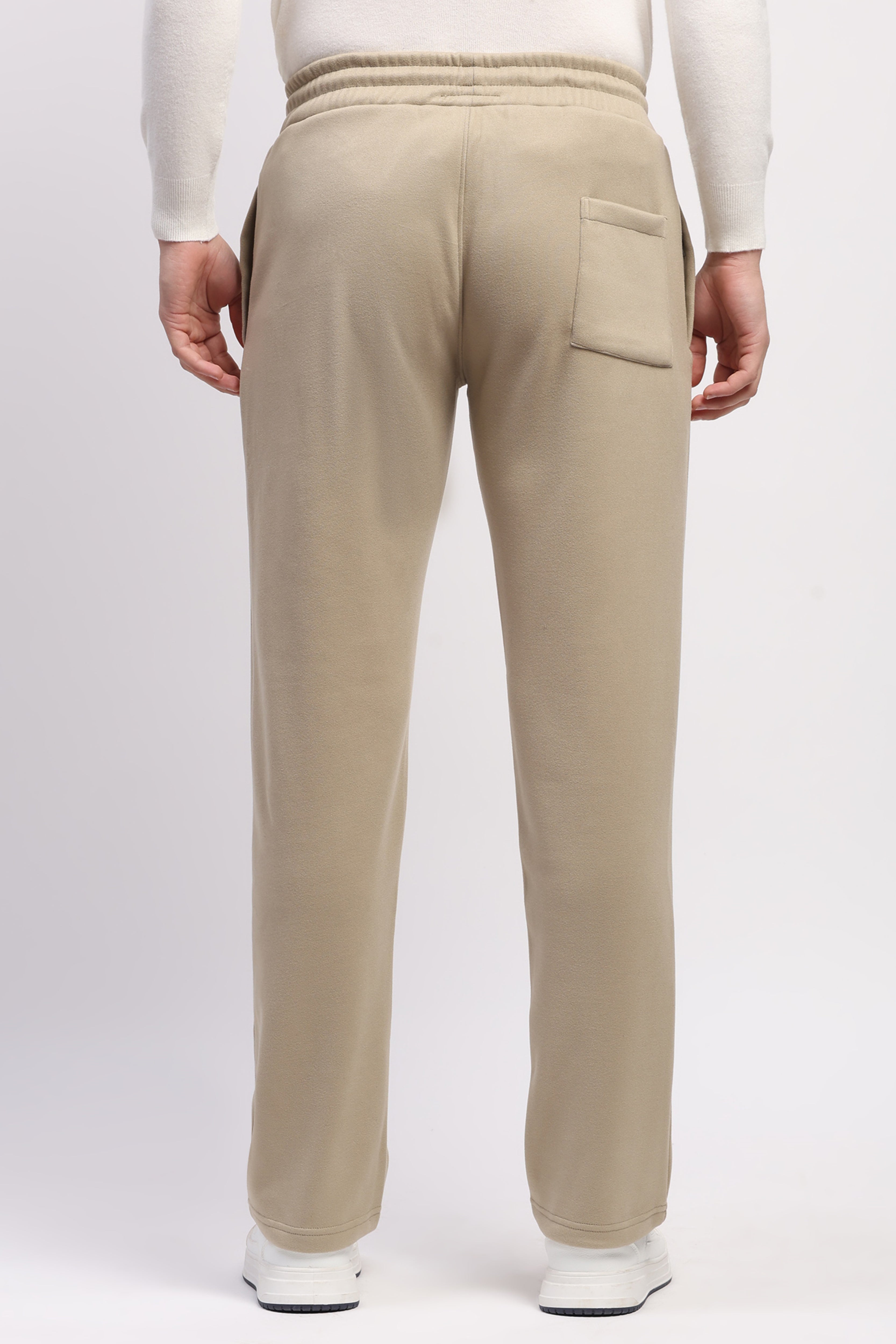 Fleece-Lined Beige Winter Lower
