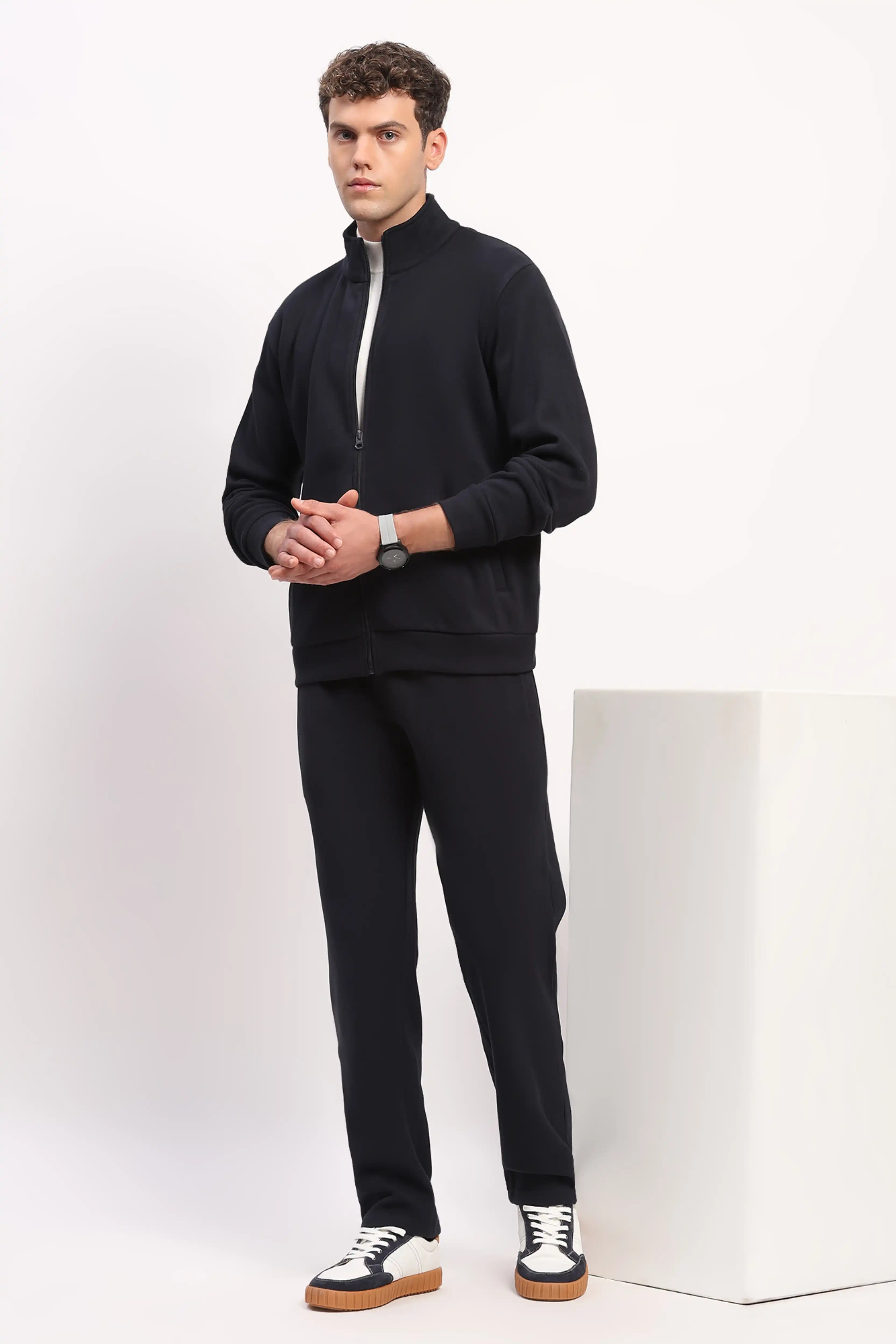 Navy Velvet-Lined Winter Set - Global Republic