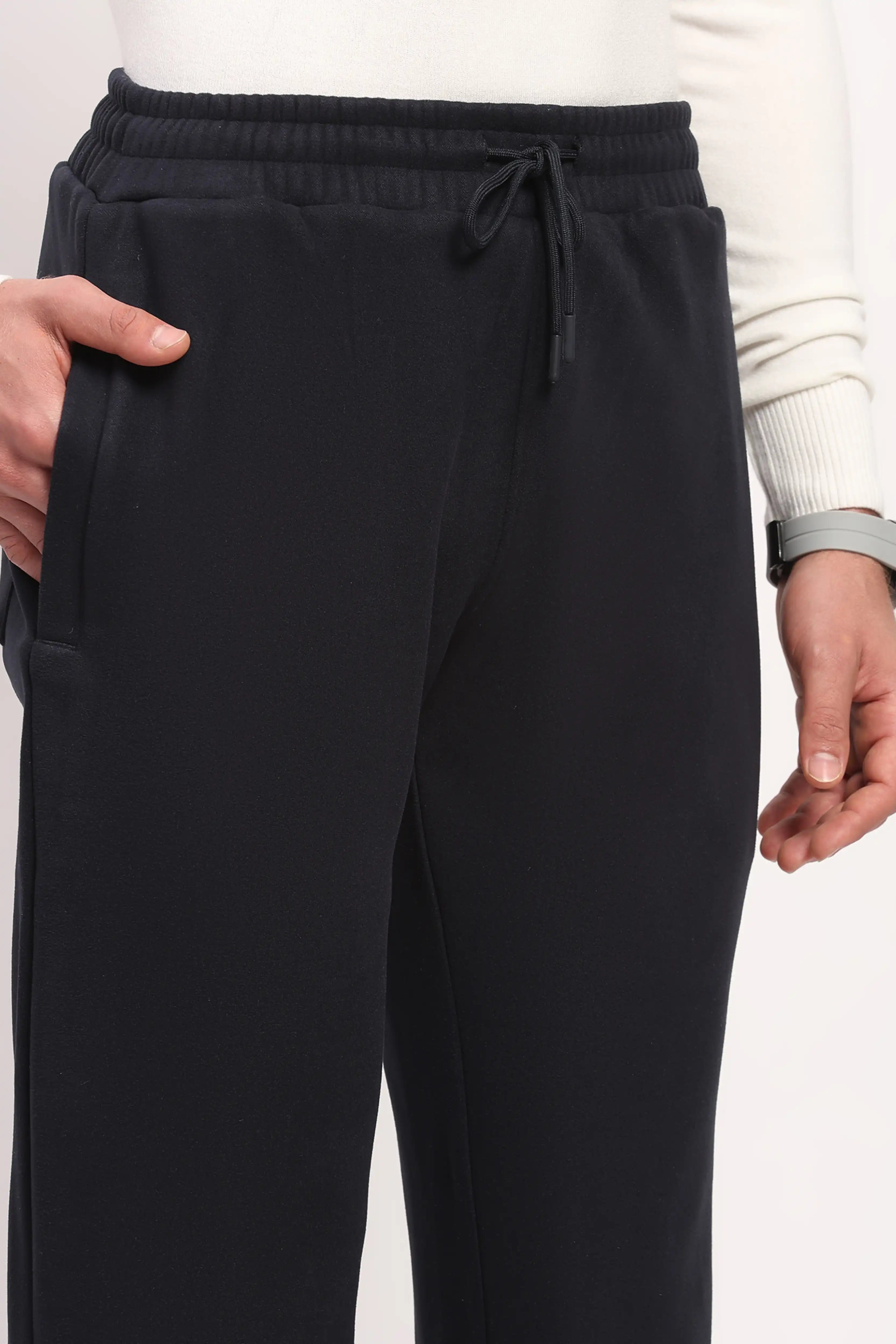 Fleece-Lined Navy Winter Lower