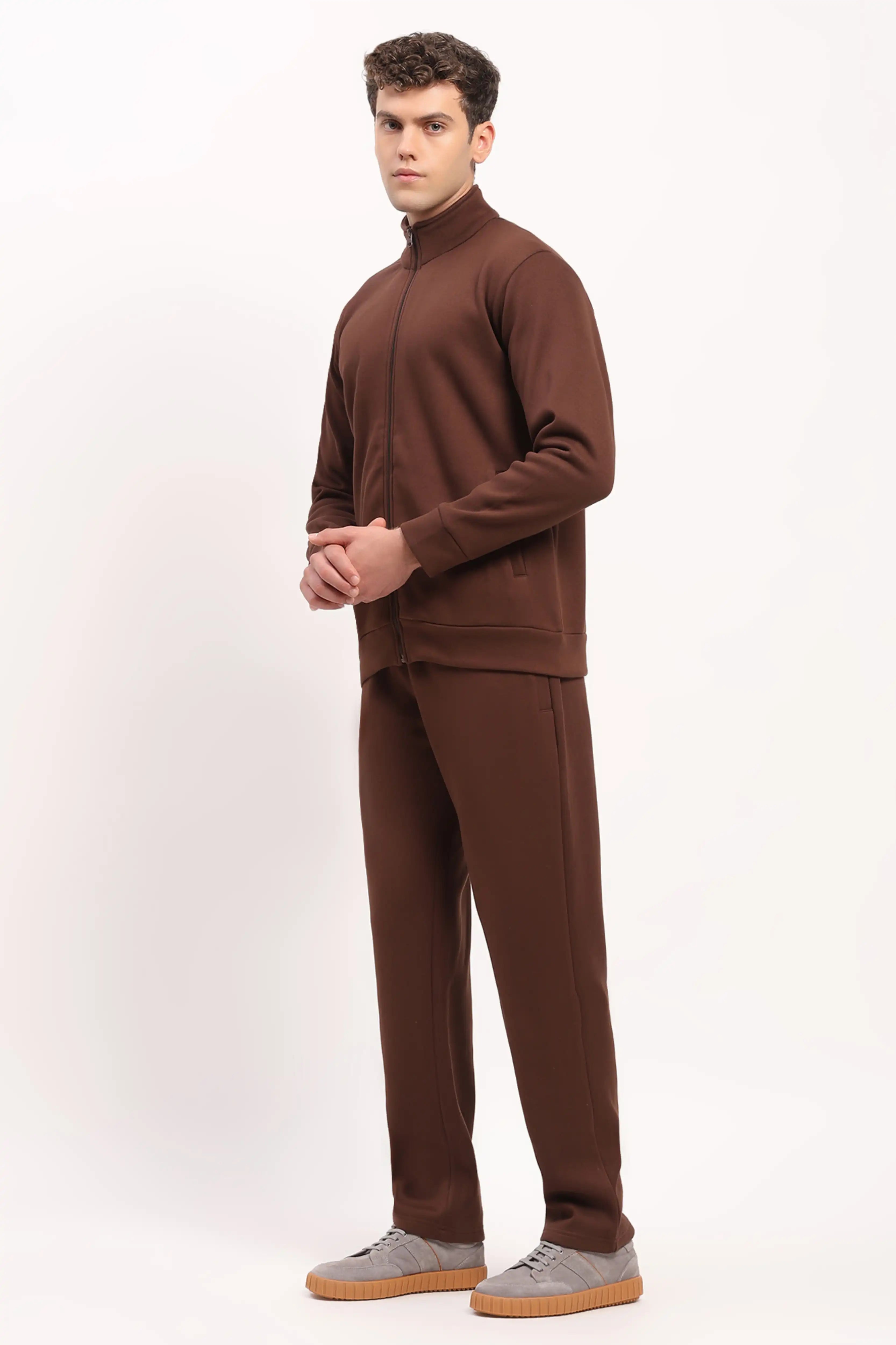 Brown Velvet-Lined Winter Set - Global Republic