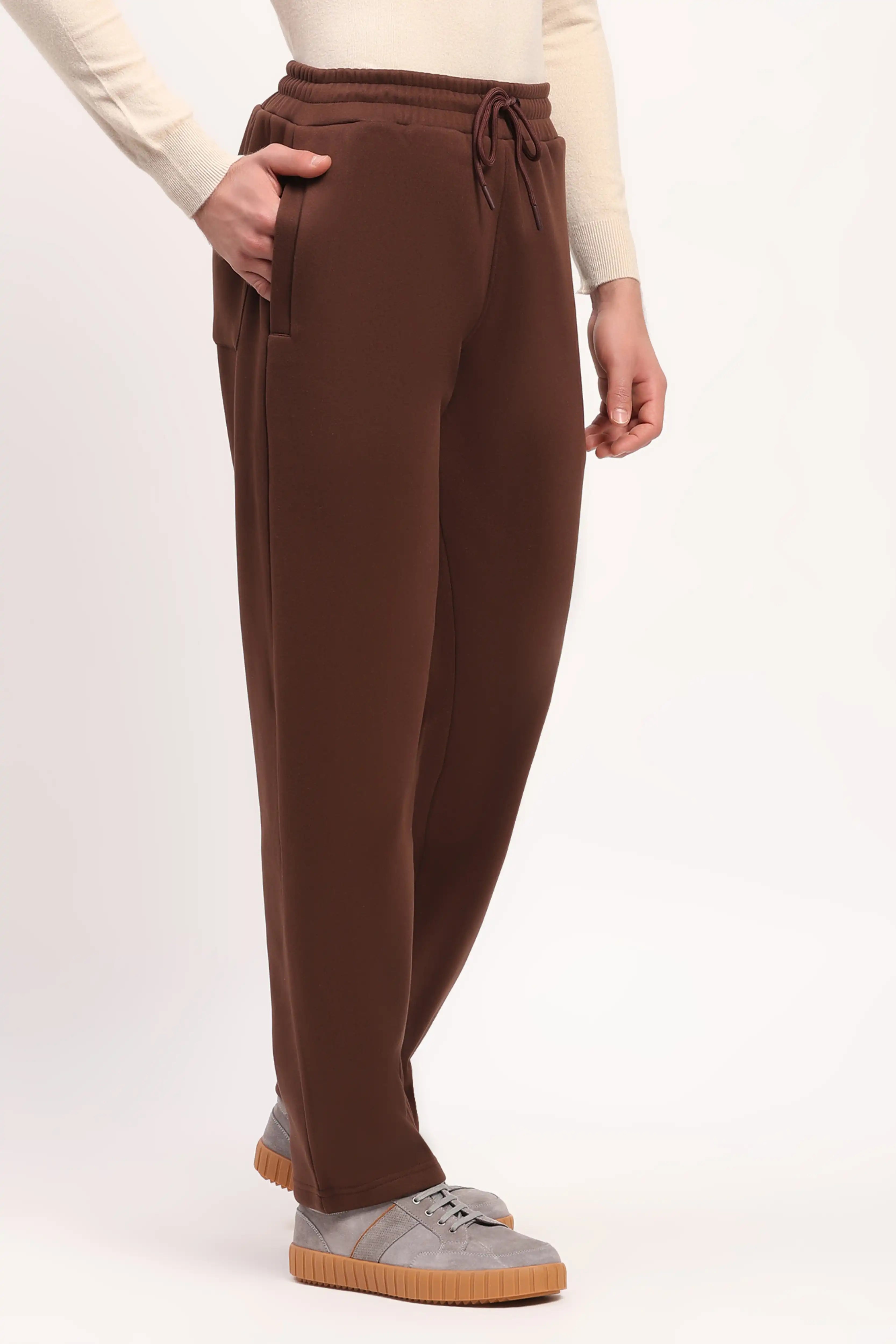 Fleece-Lined Coffee Winter Lower