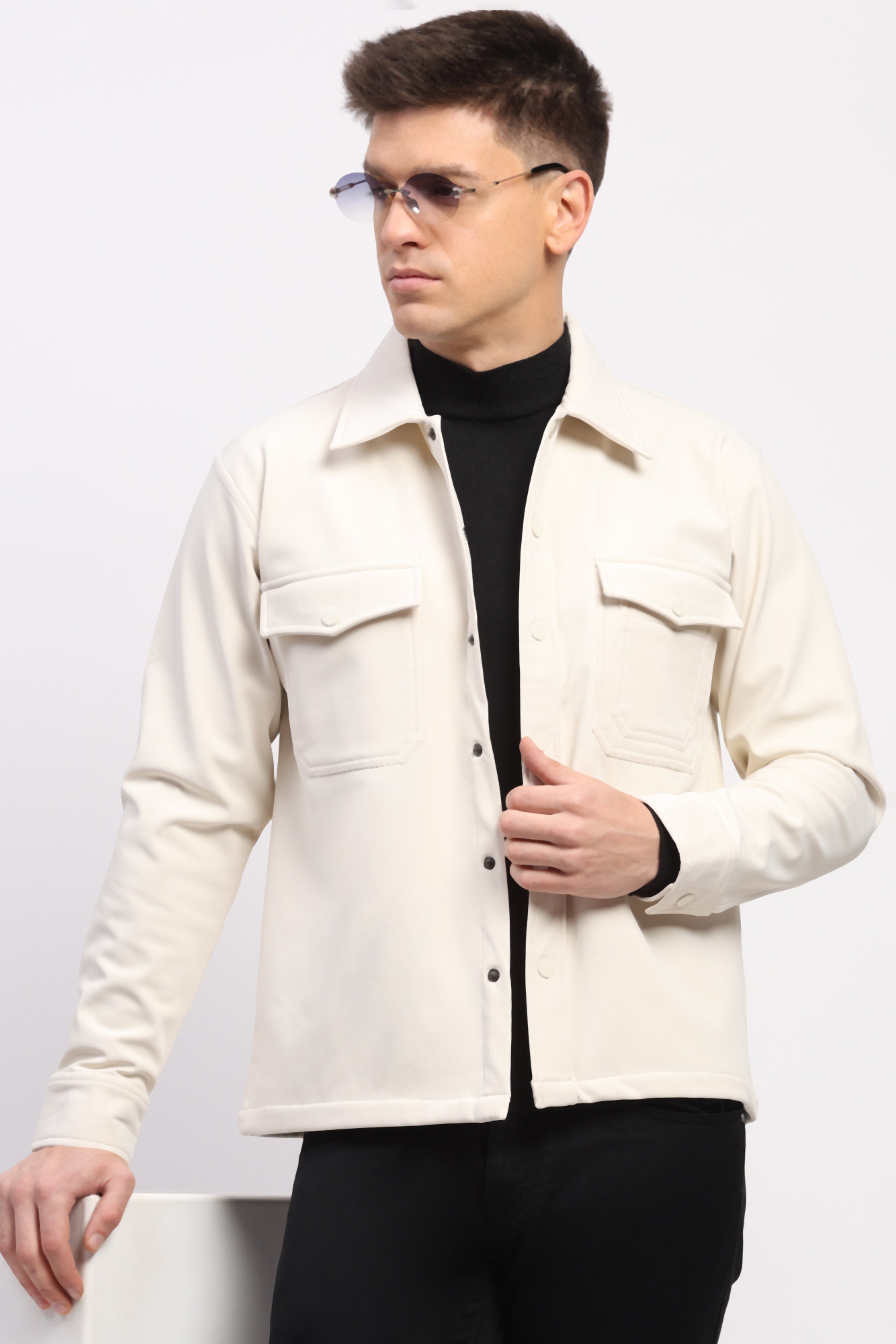 Cream Winter Jacket
