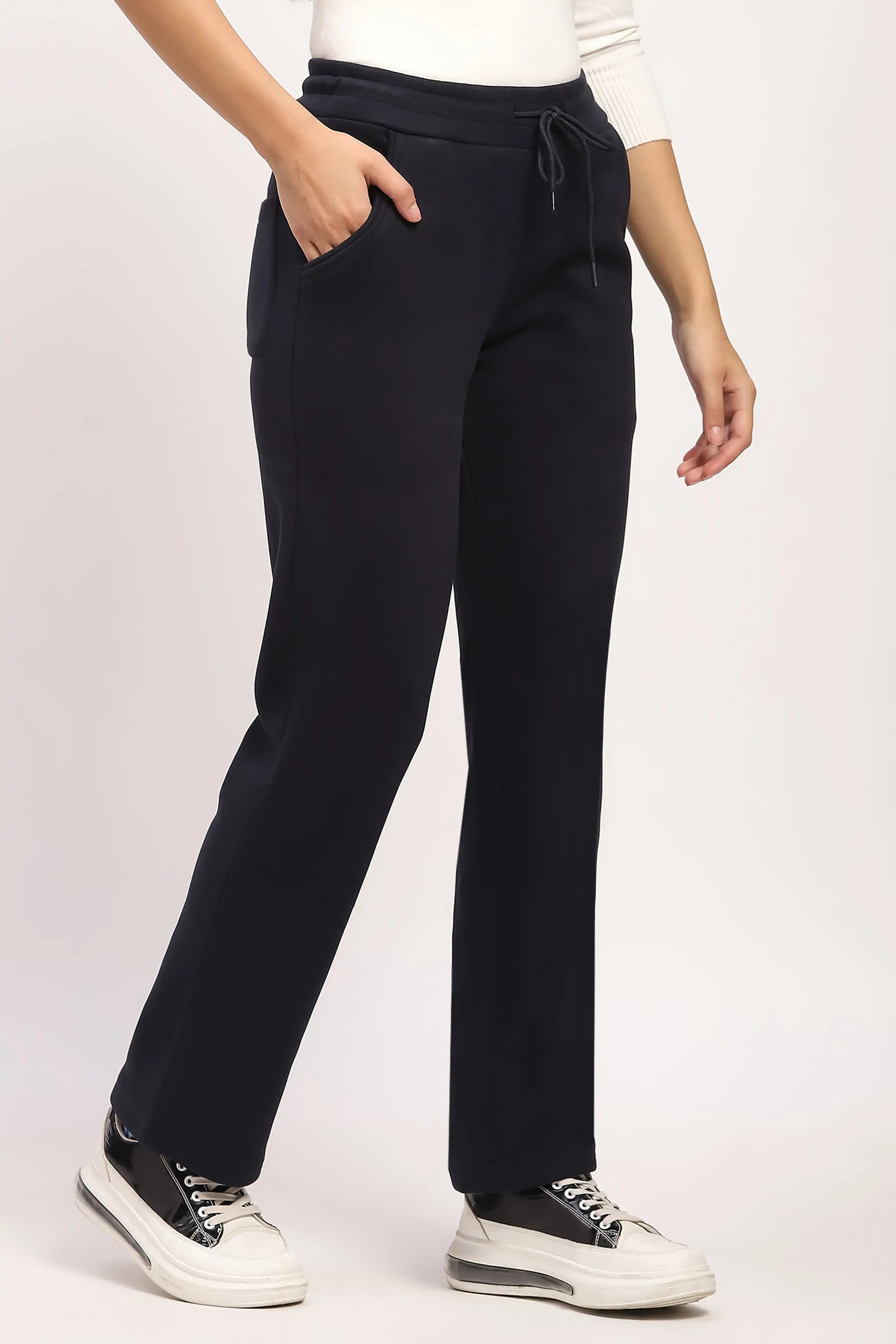 Navy Fleece-Lined Winter Lower