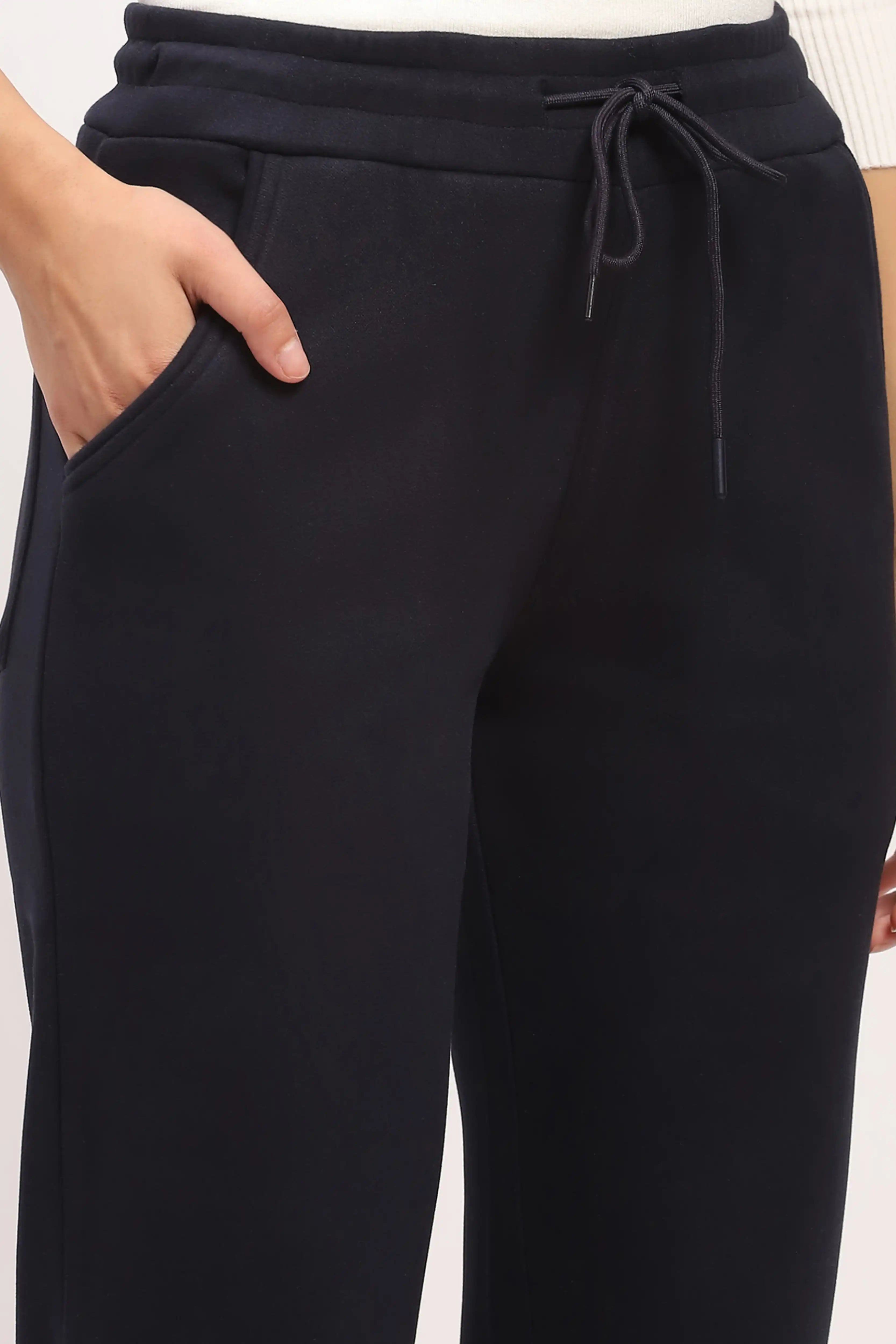 Navy Fleece-Lined Winter Lower