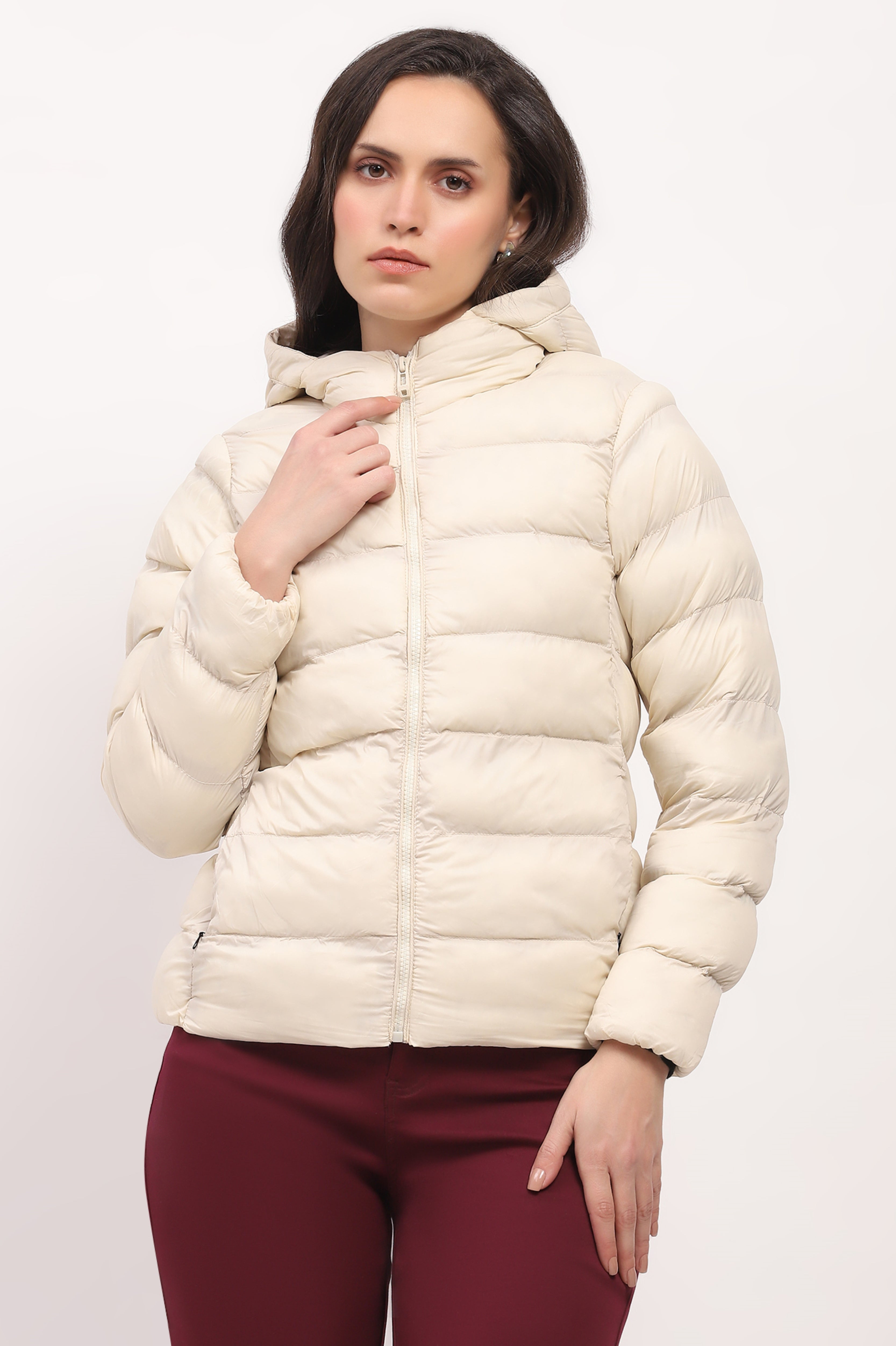 Off White Puffer Jacket