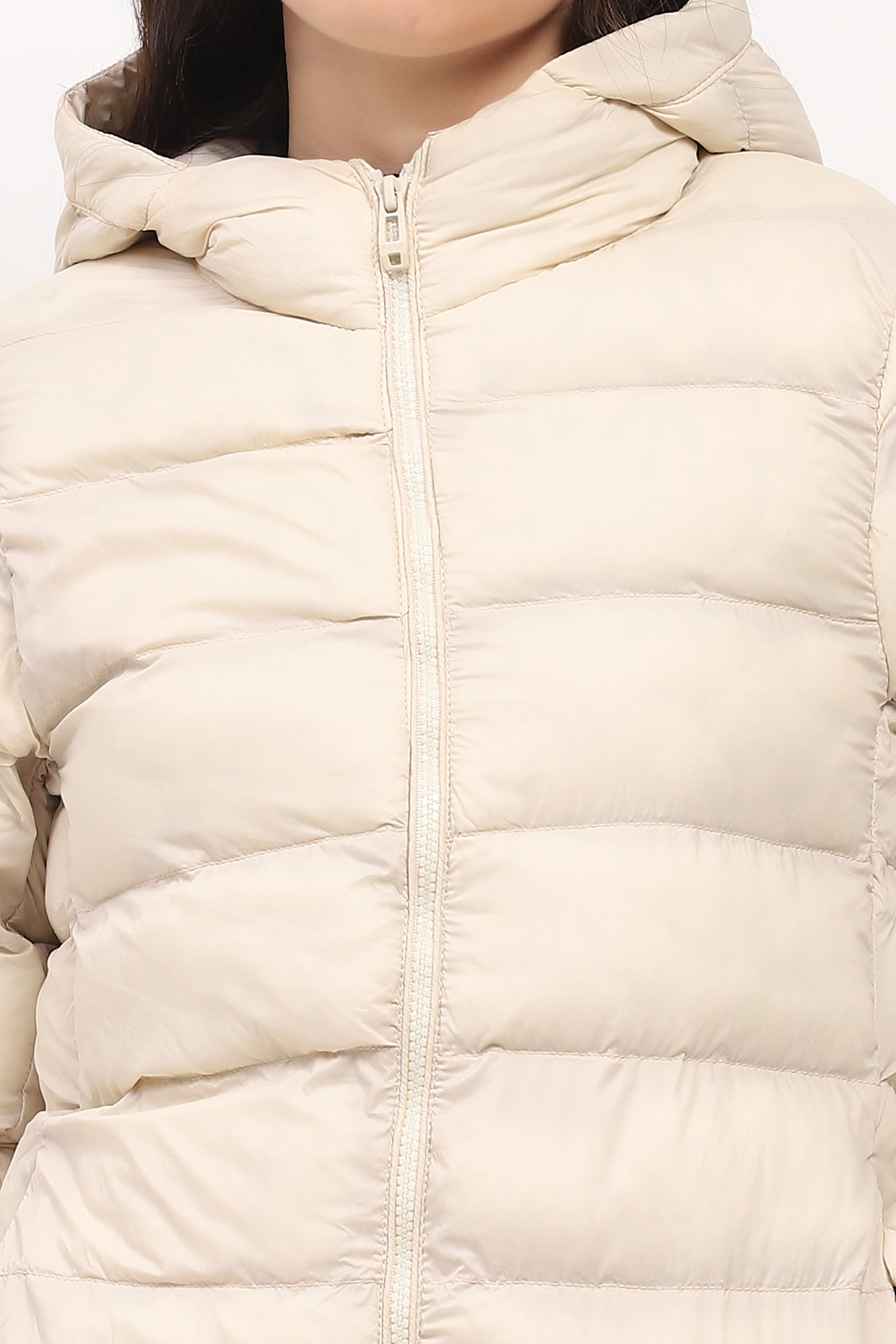 Off White Puffer Jacket