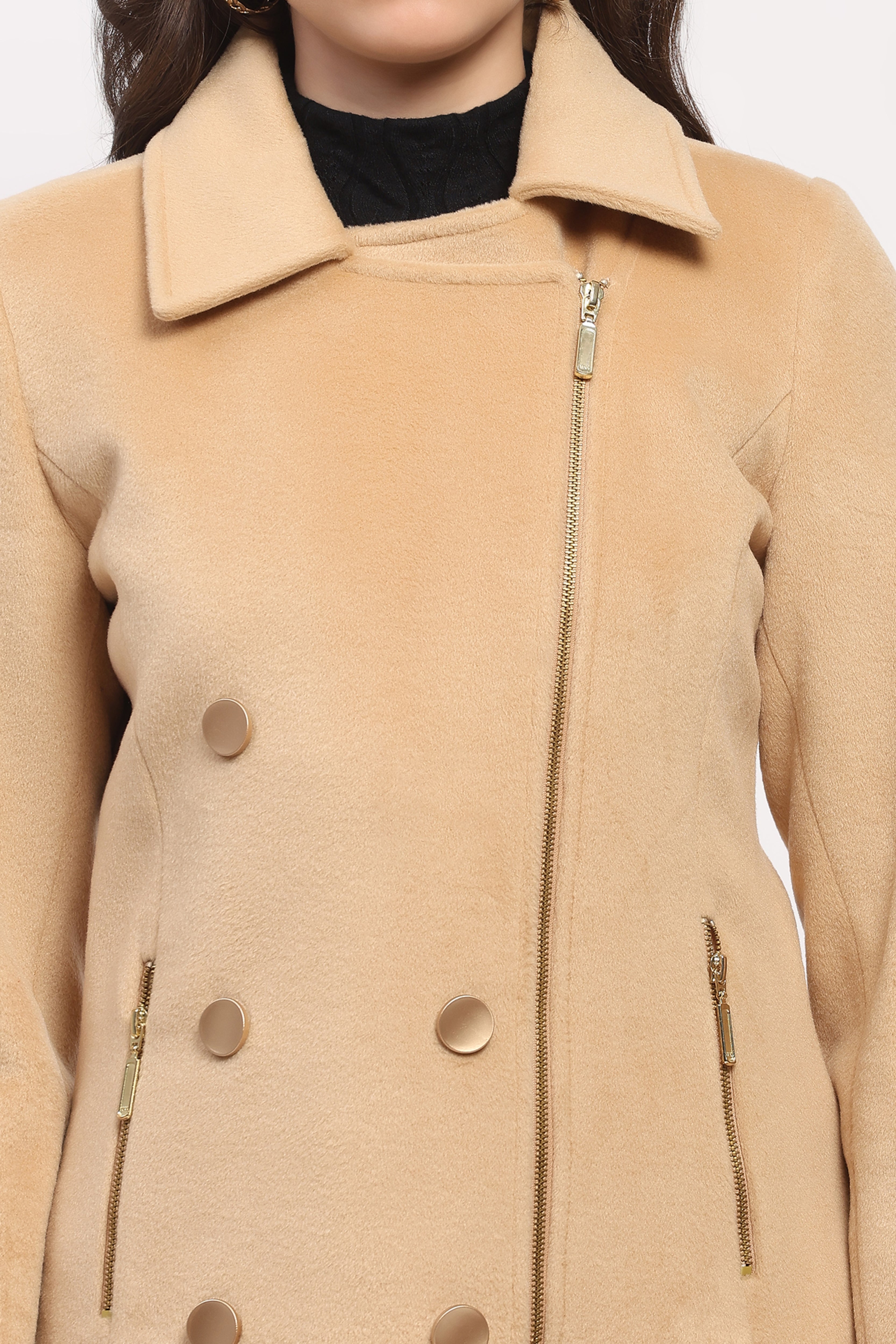 Beige Winter Coat