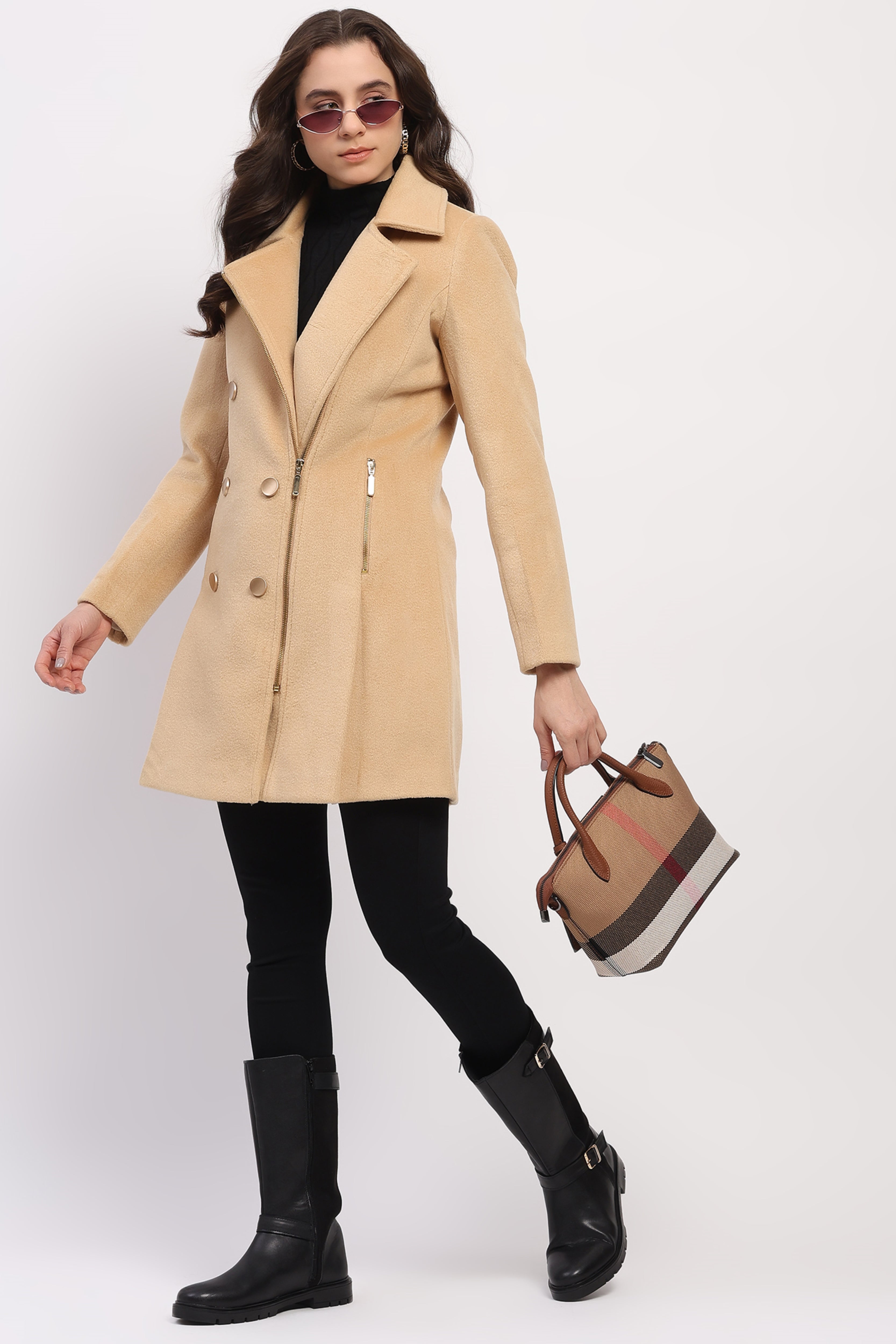 Beige Winter Coat