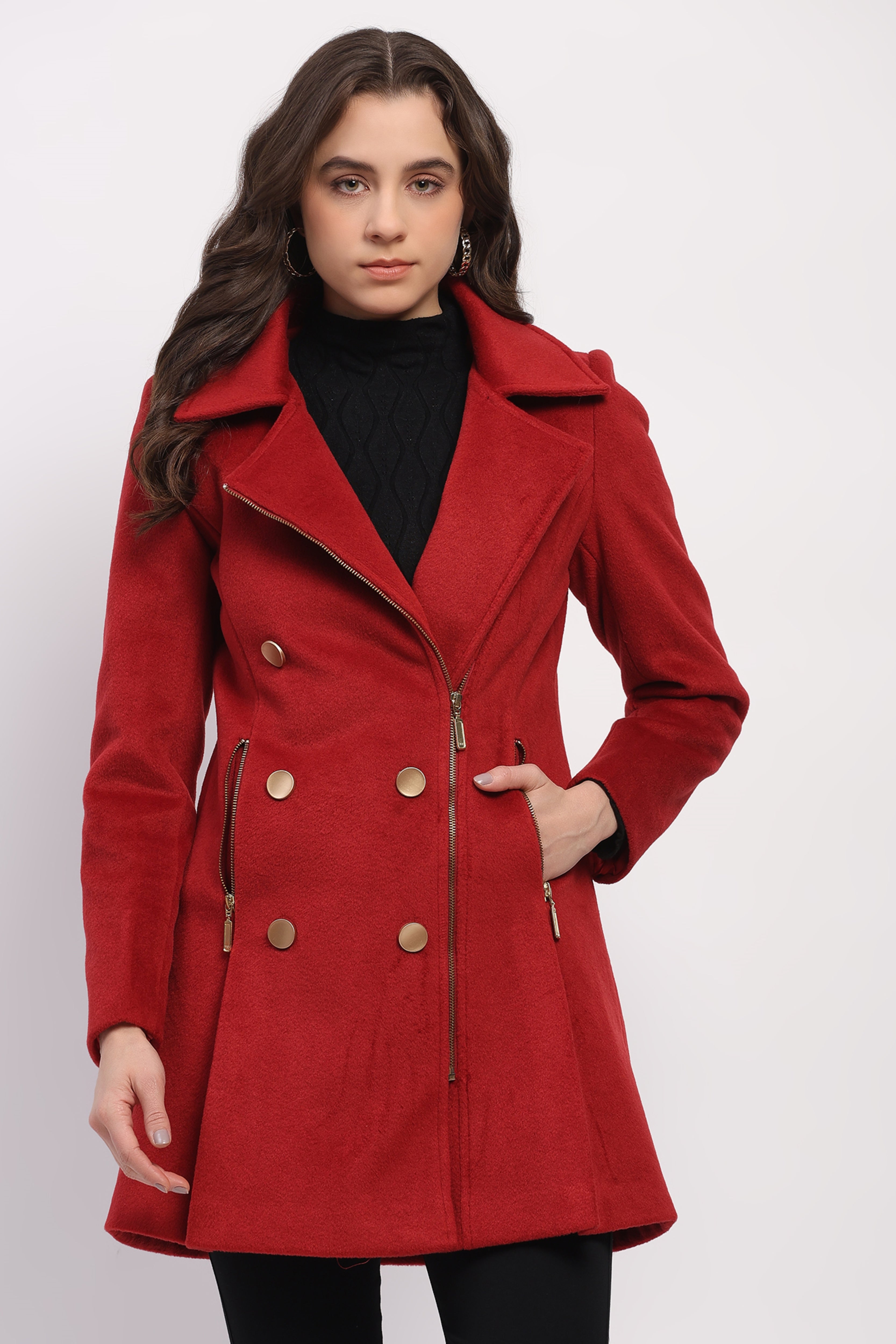 Maroon Winter Coat