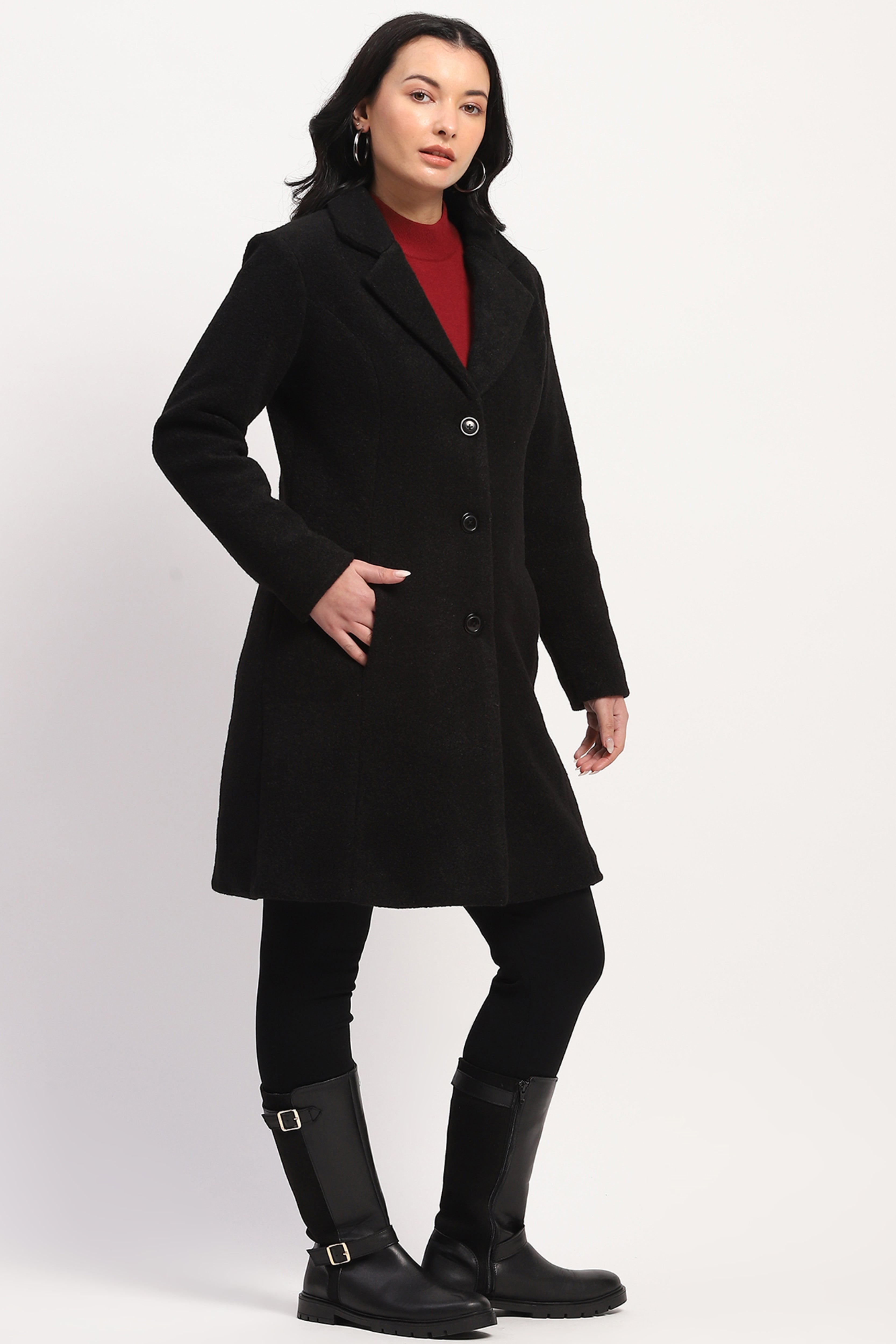 Black Winter Coat