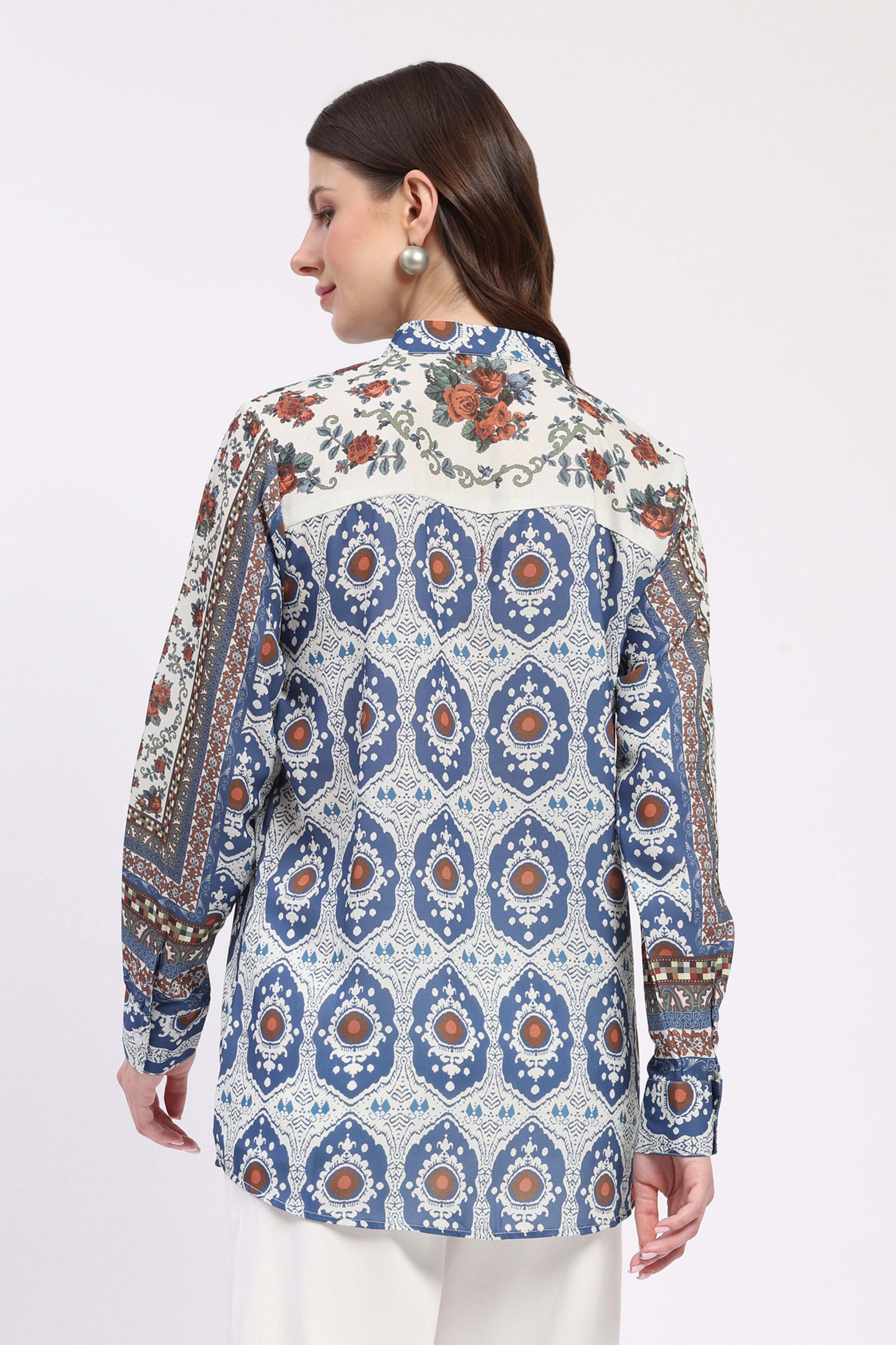 Multicolor Embellished Shirt