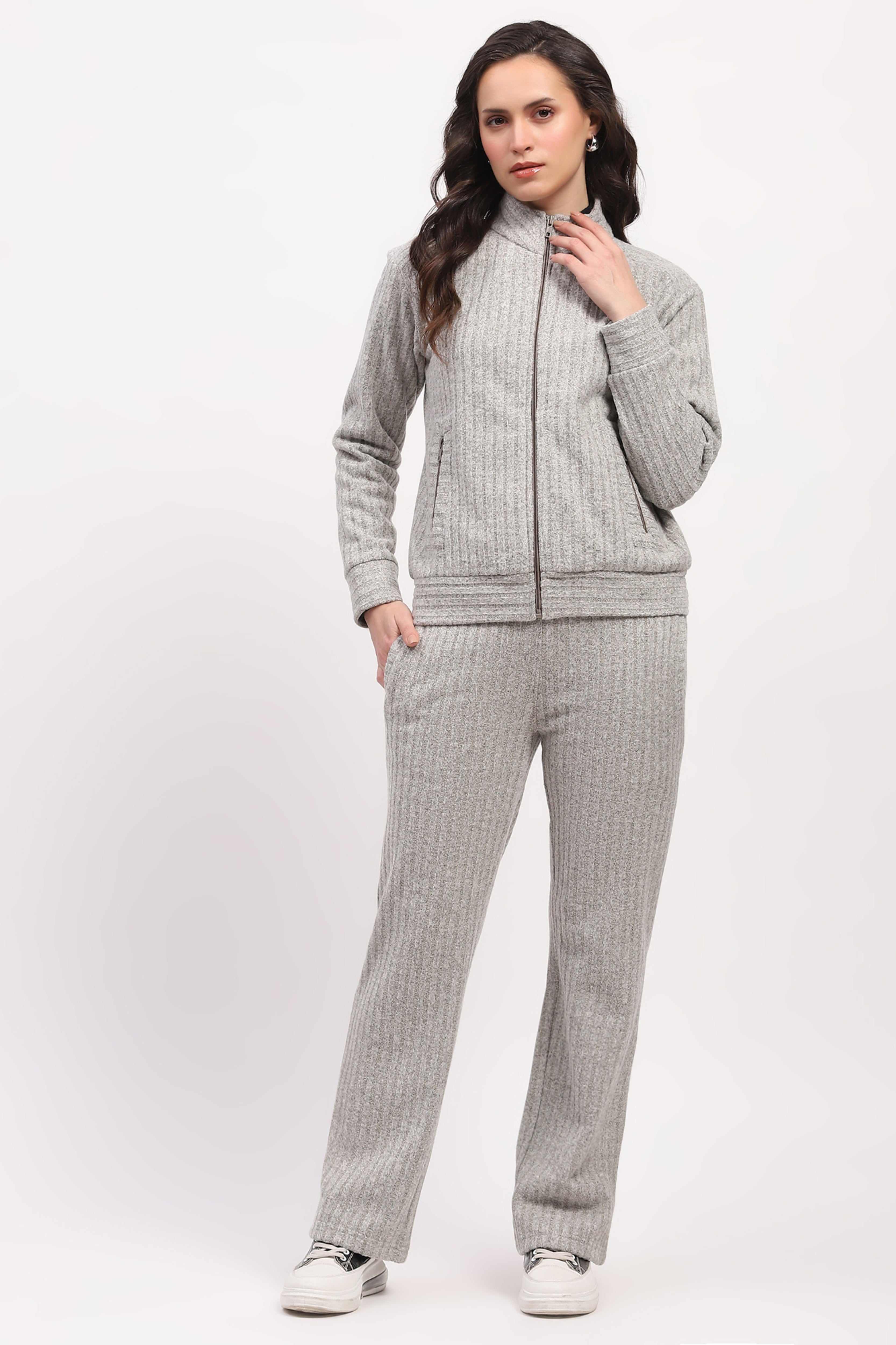 Light Grey Winter Tracksuit