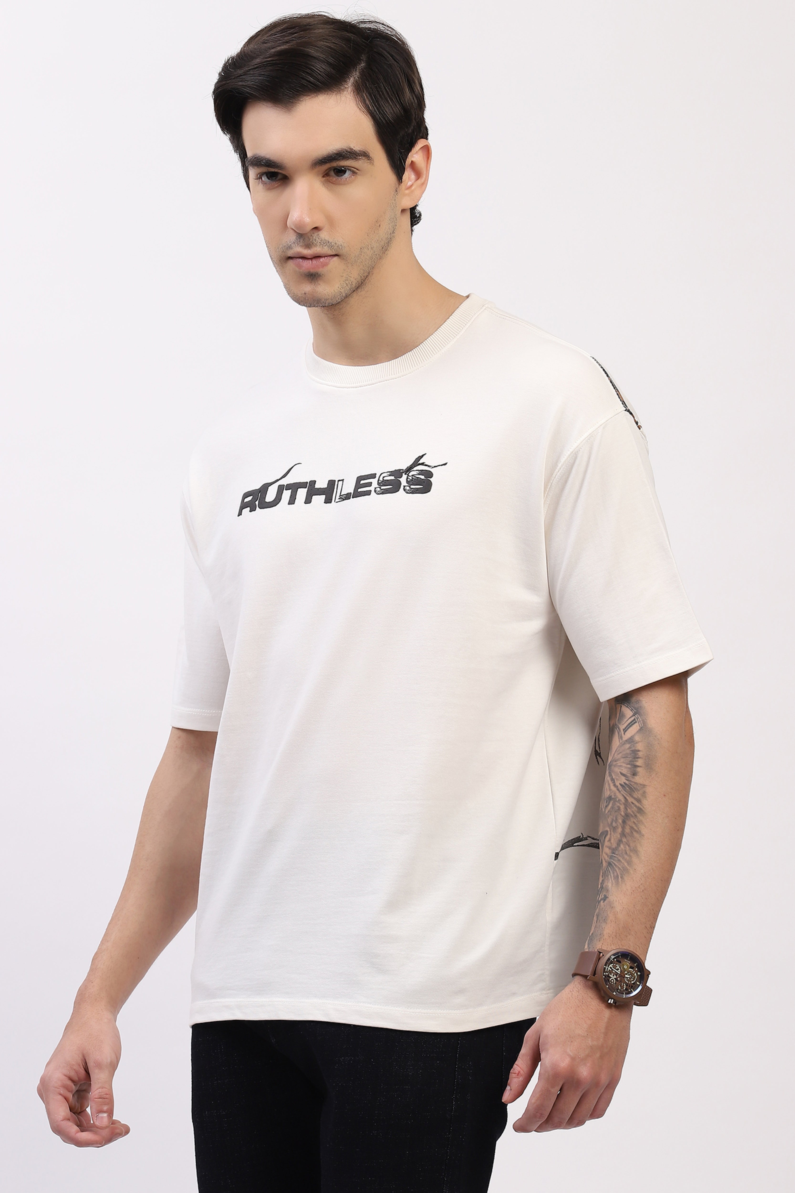 Off-White Oversized Animal Print T-Shirt