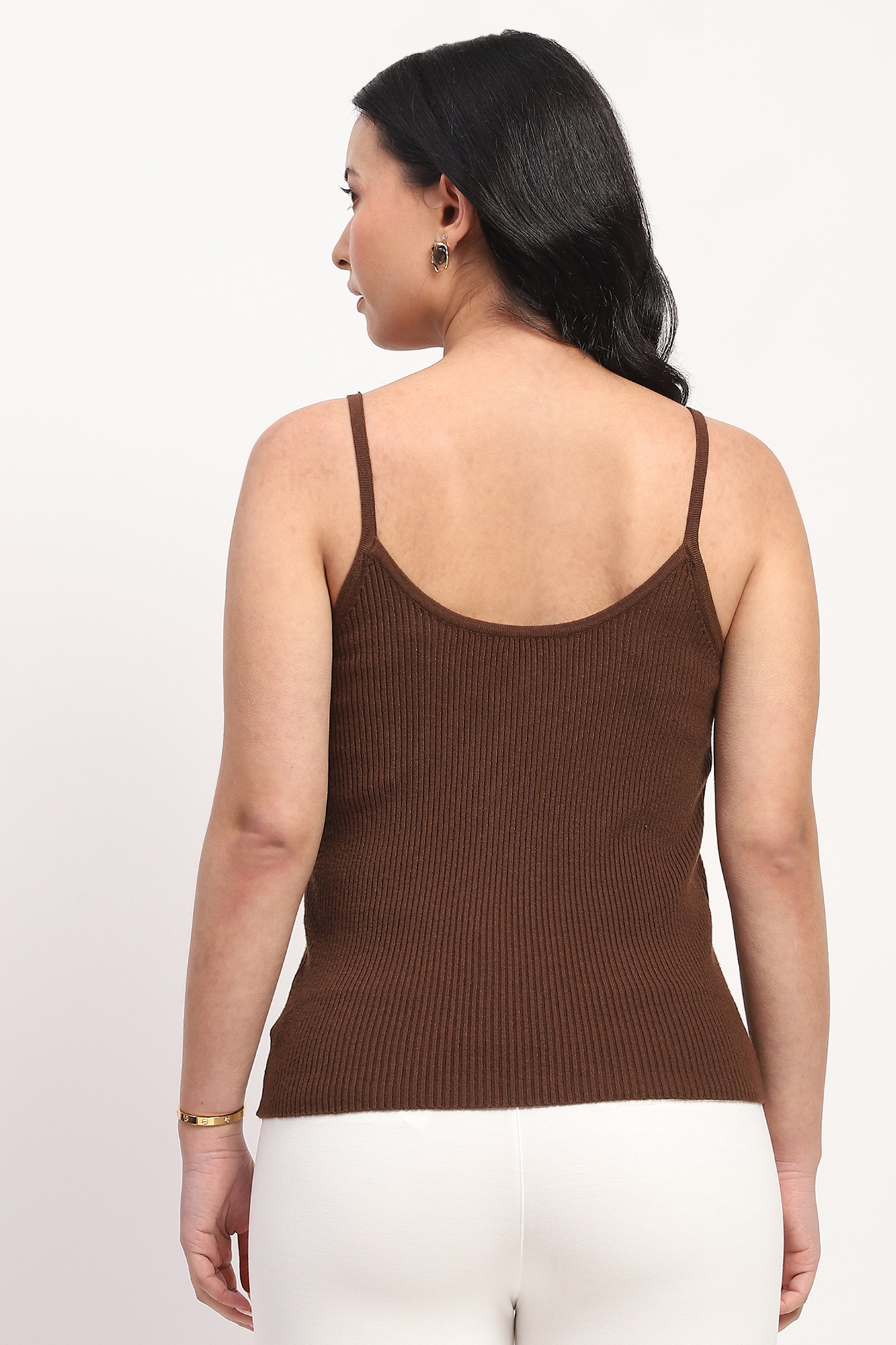 Brown Camisole Top