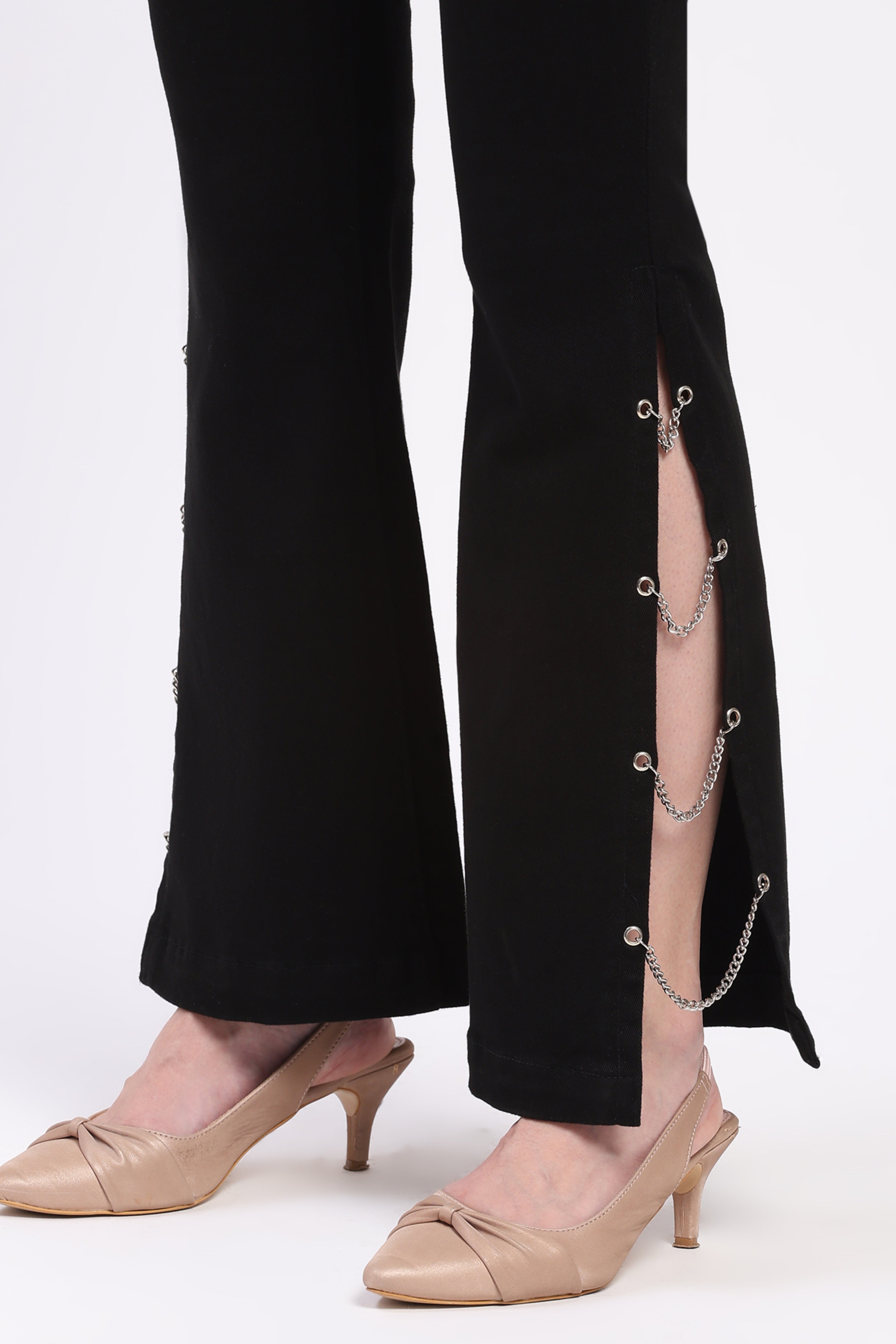 Jet Black Bootcut Jeans