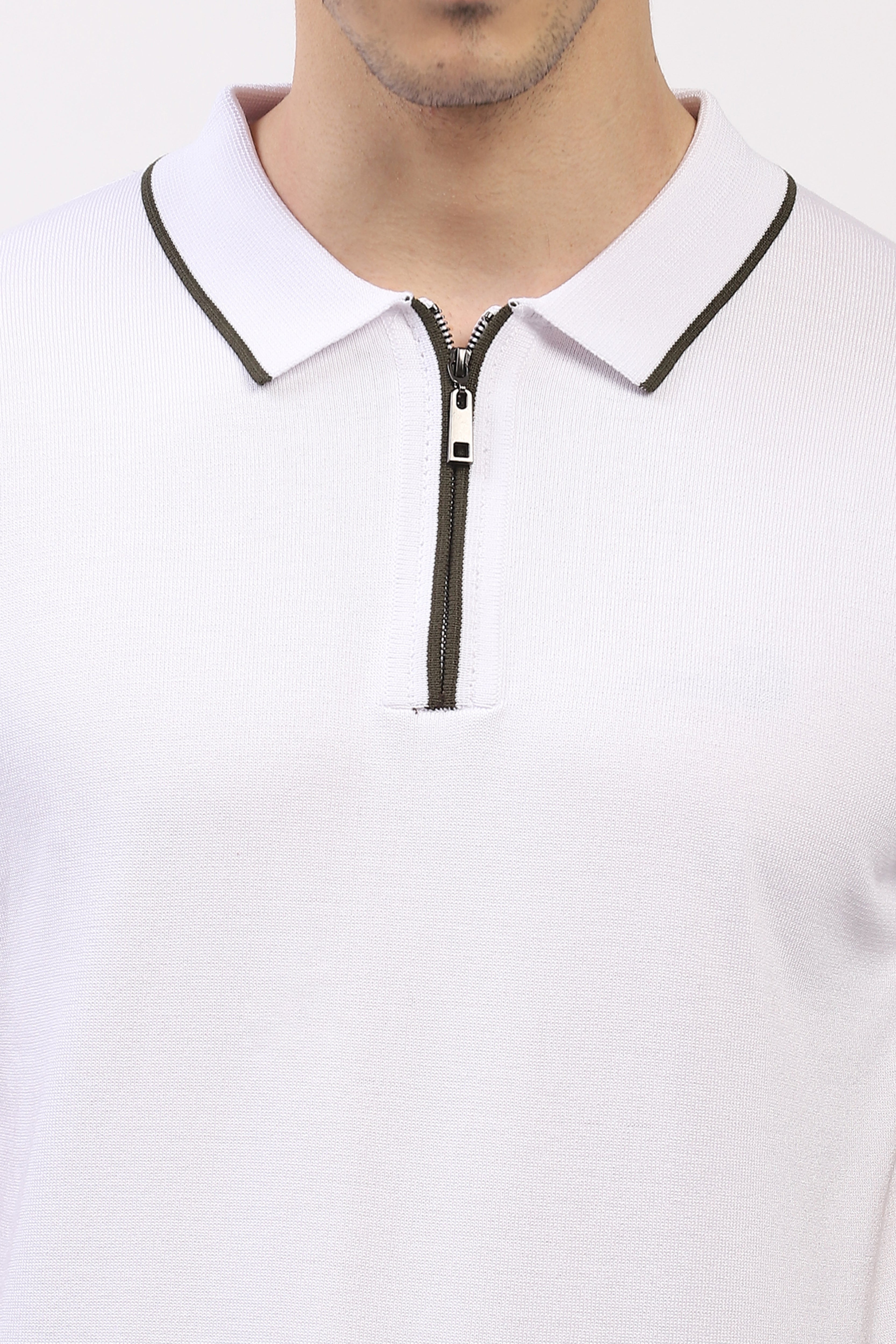 White Polo T-Shirt