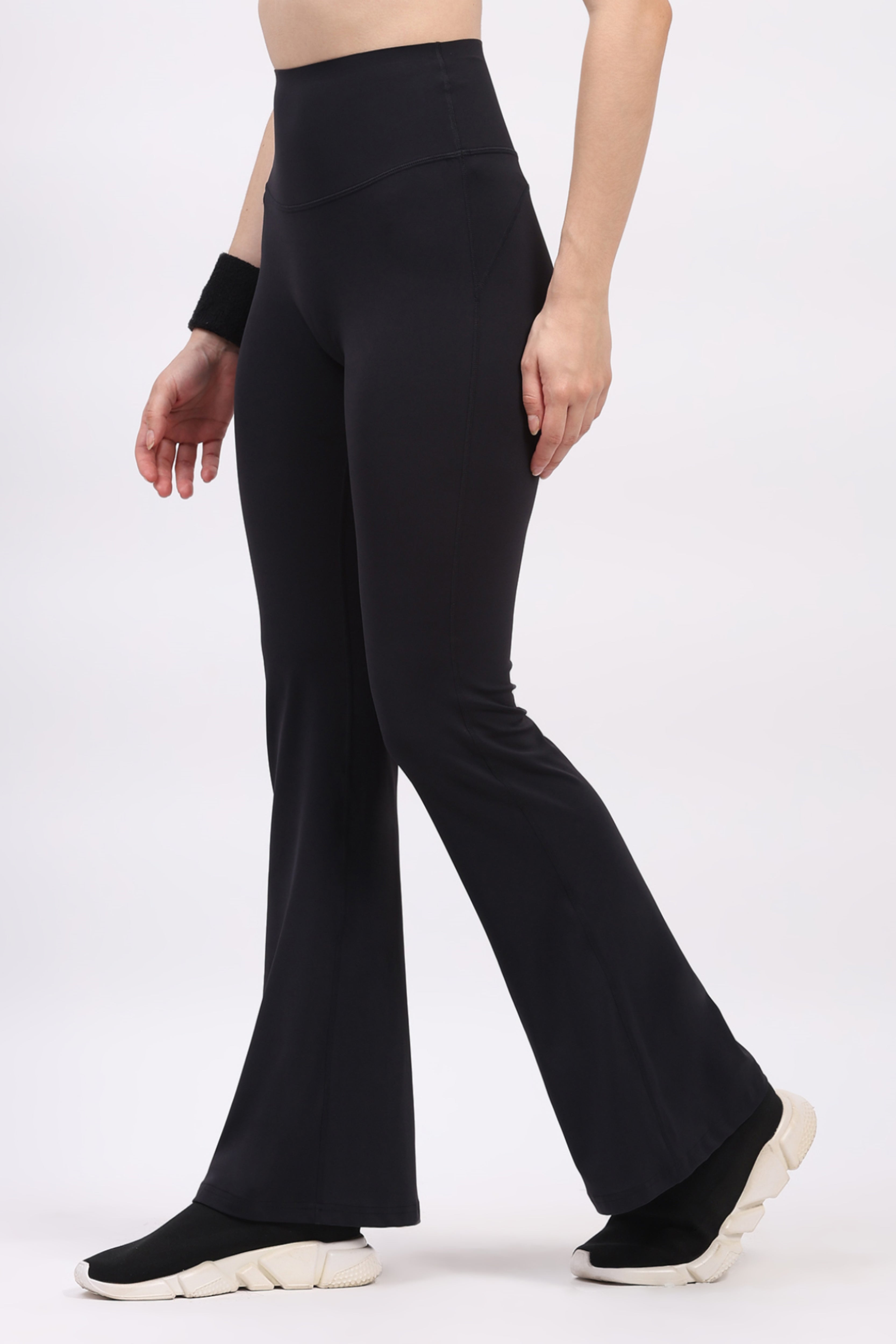 Black Ultra Stretchable Bootcut Lower