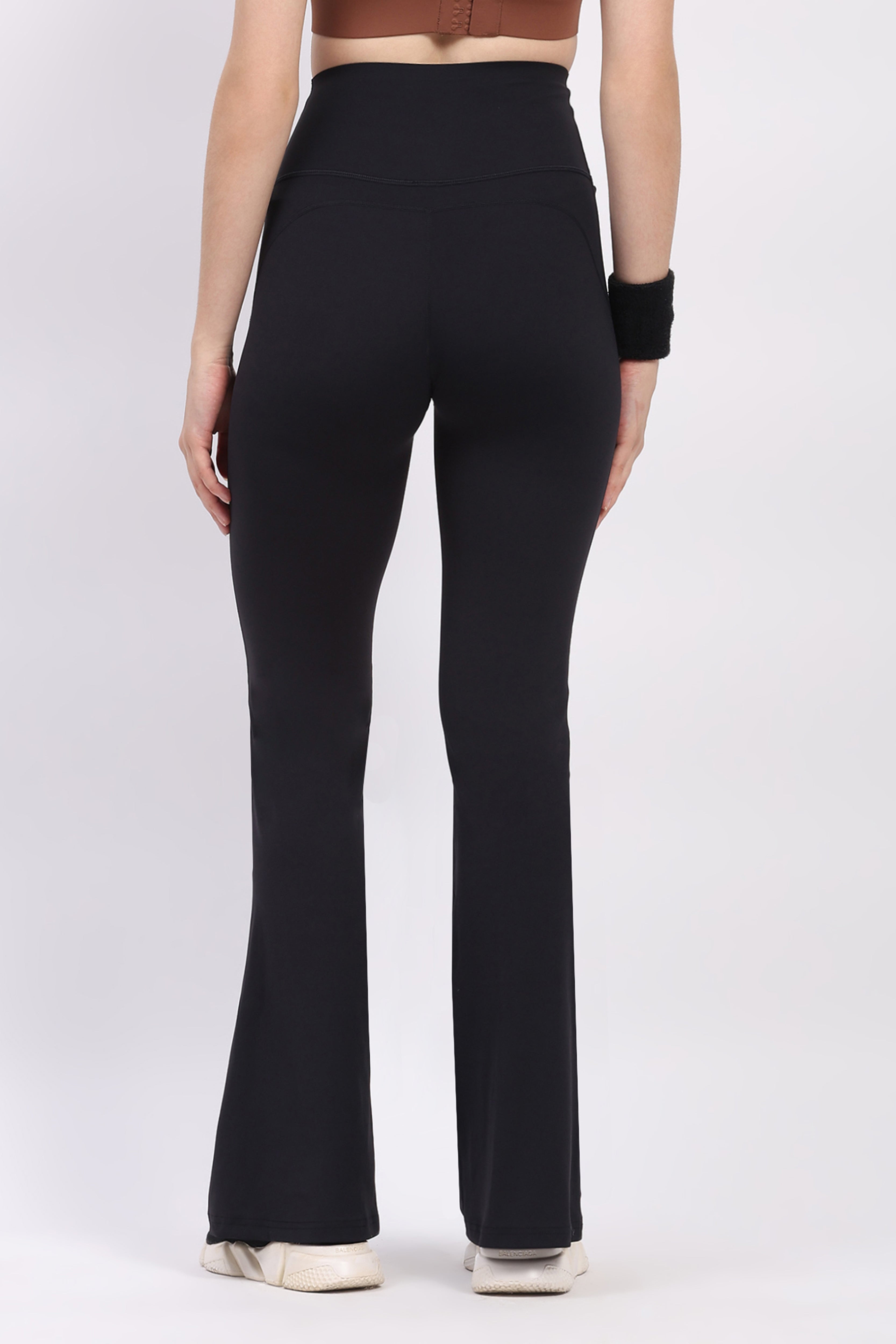 Black Ultra Stretchable Bootcut Lower