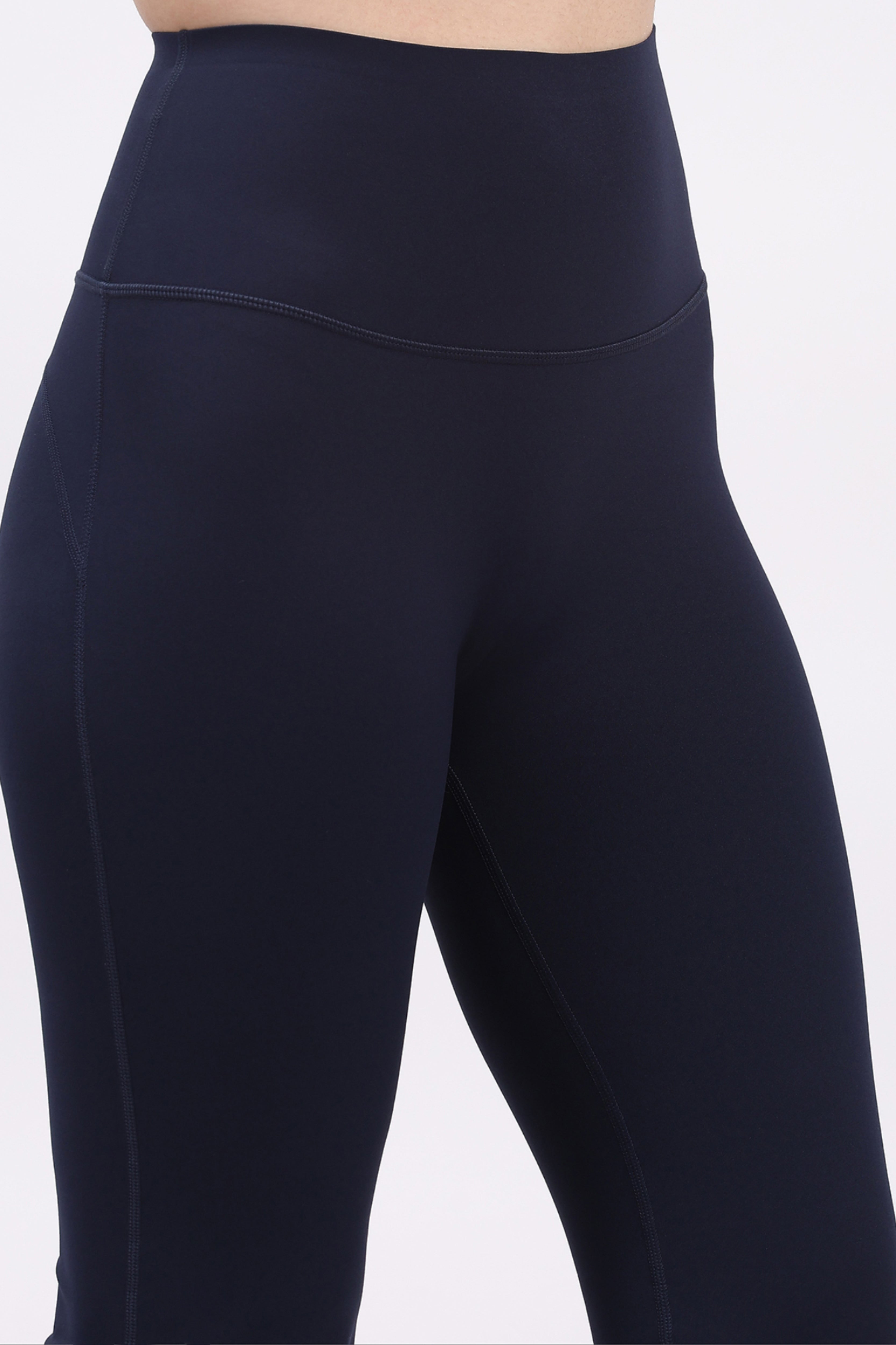 Navy Blue Ultra Stretchable Bootcut Lower