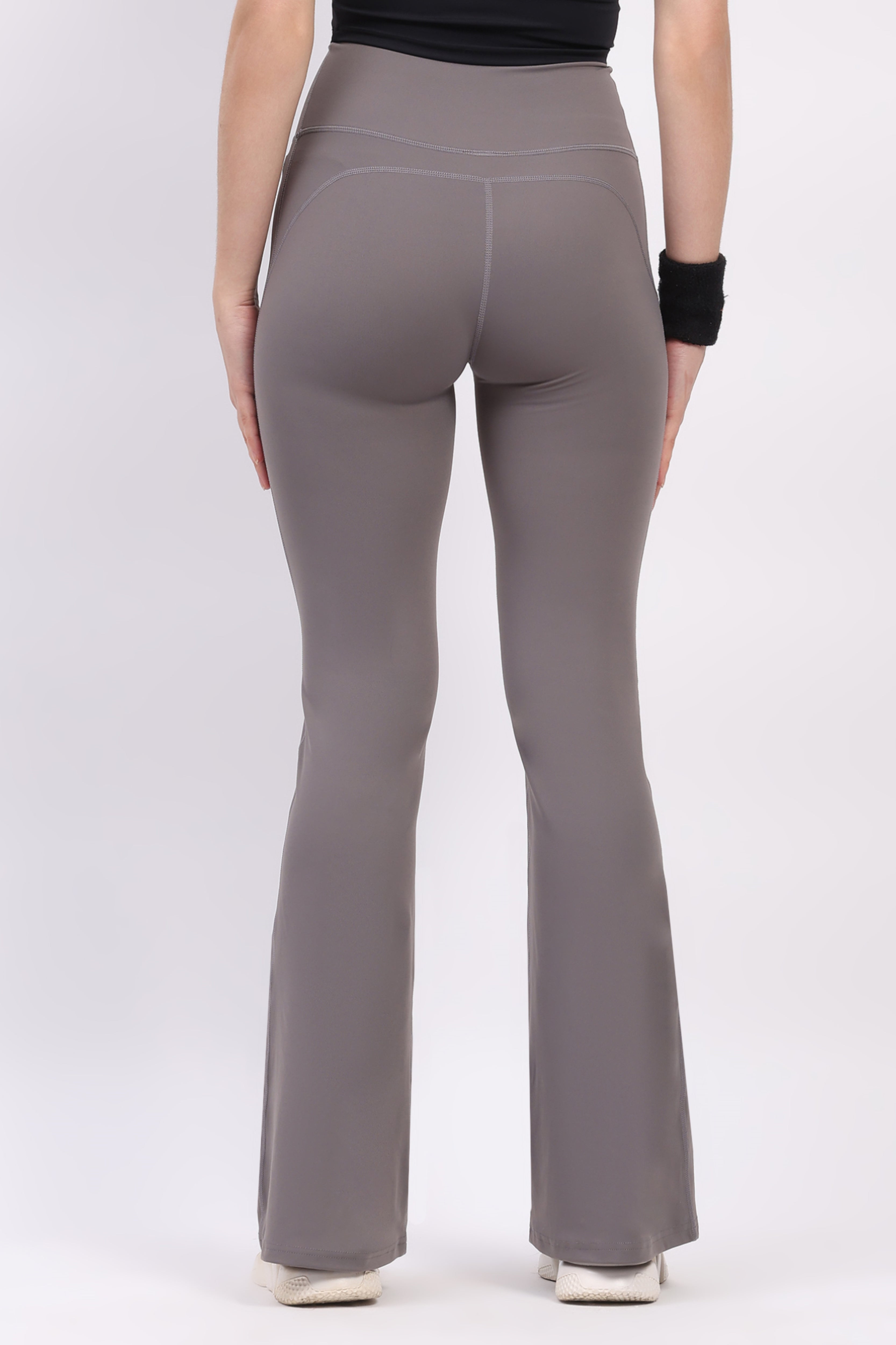 Dark Grey Ultra Stretchable Bootcut Lower