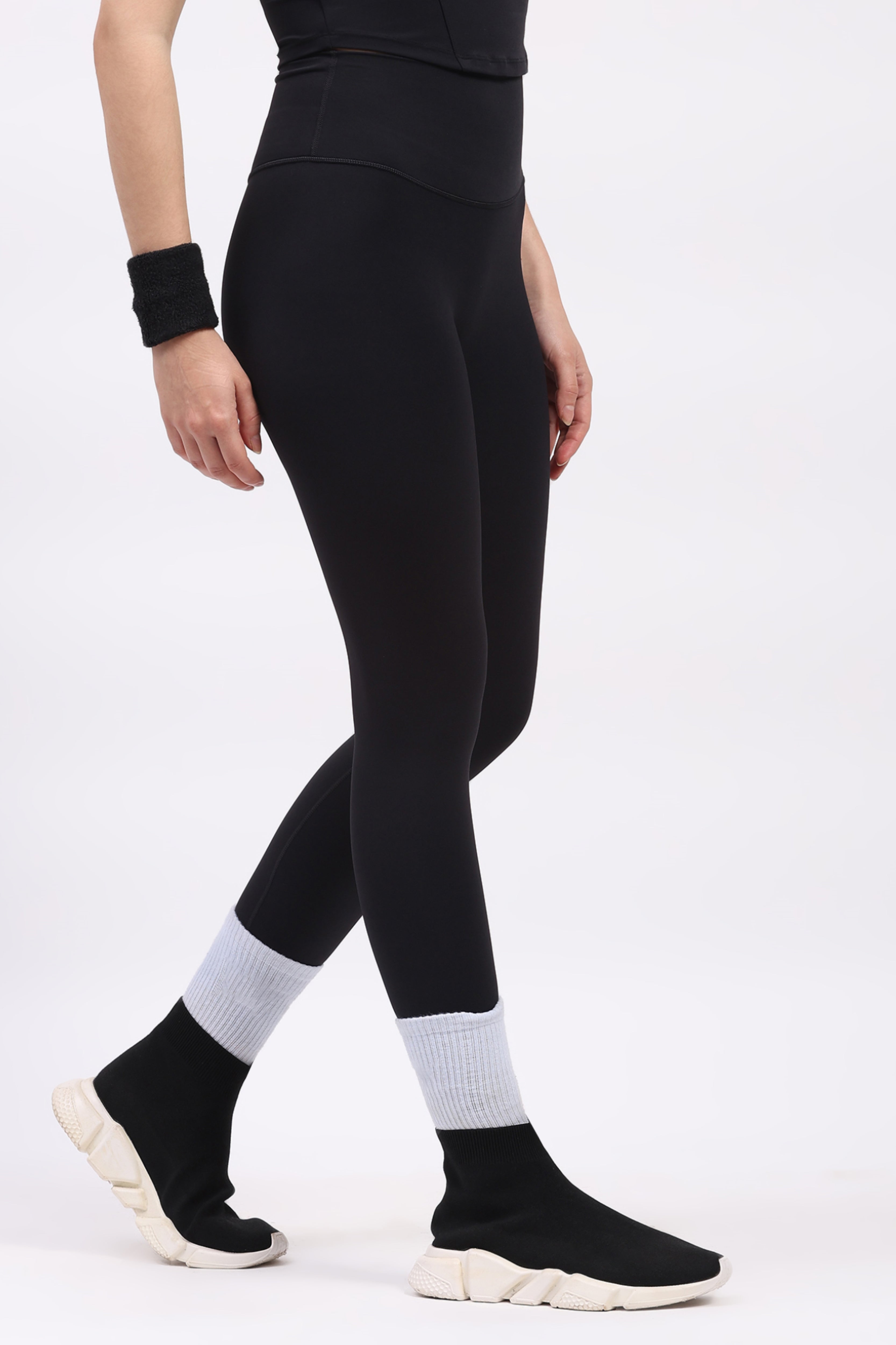 Black Ultra Stretchable Active Leggings