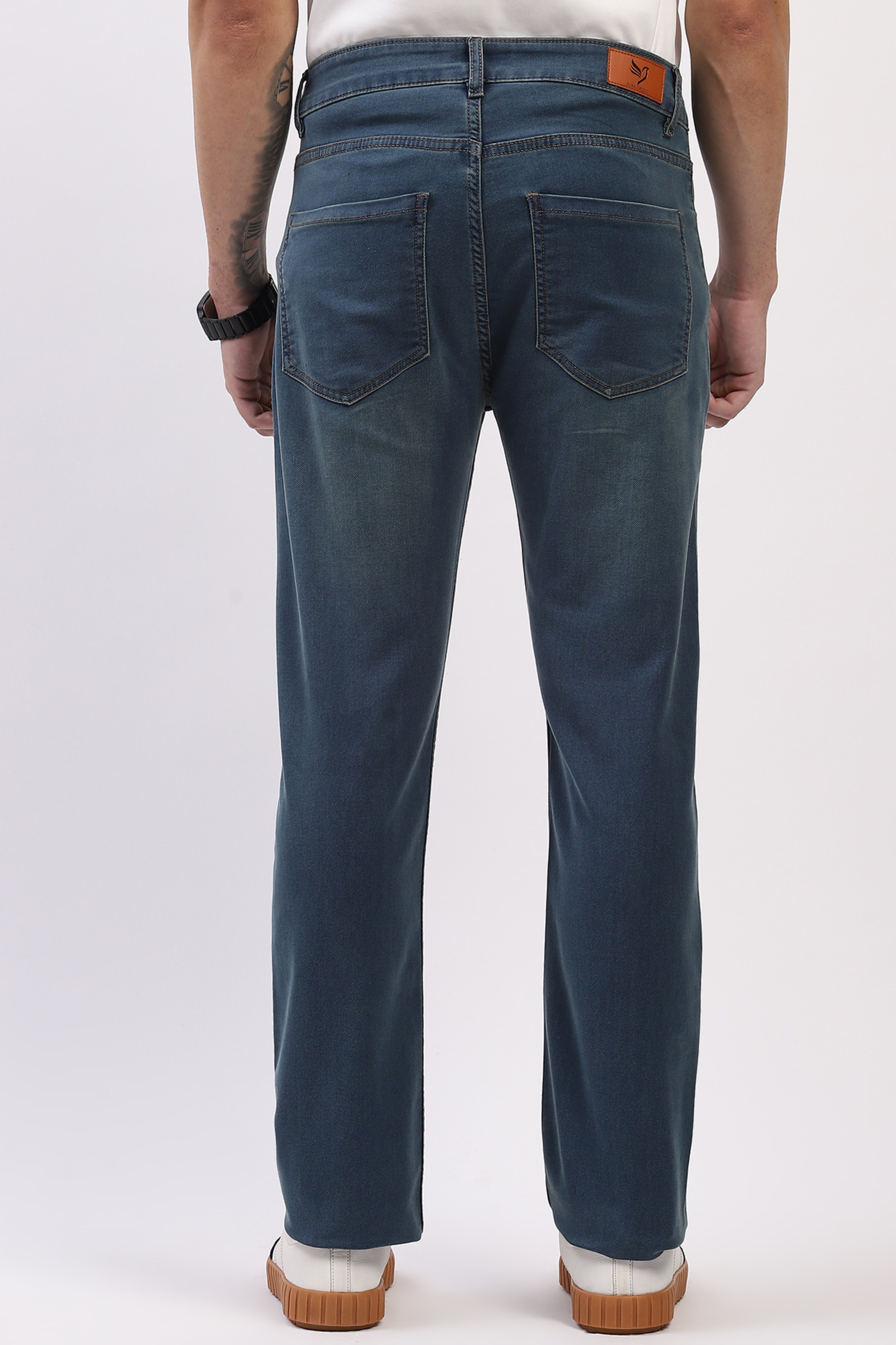 Blue Straight Fit Jeans