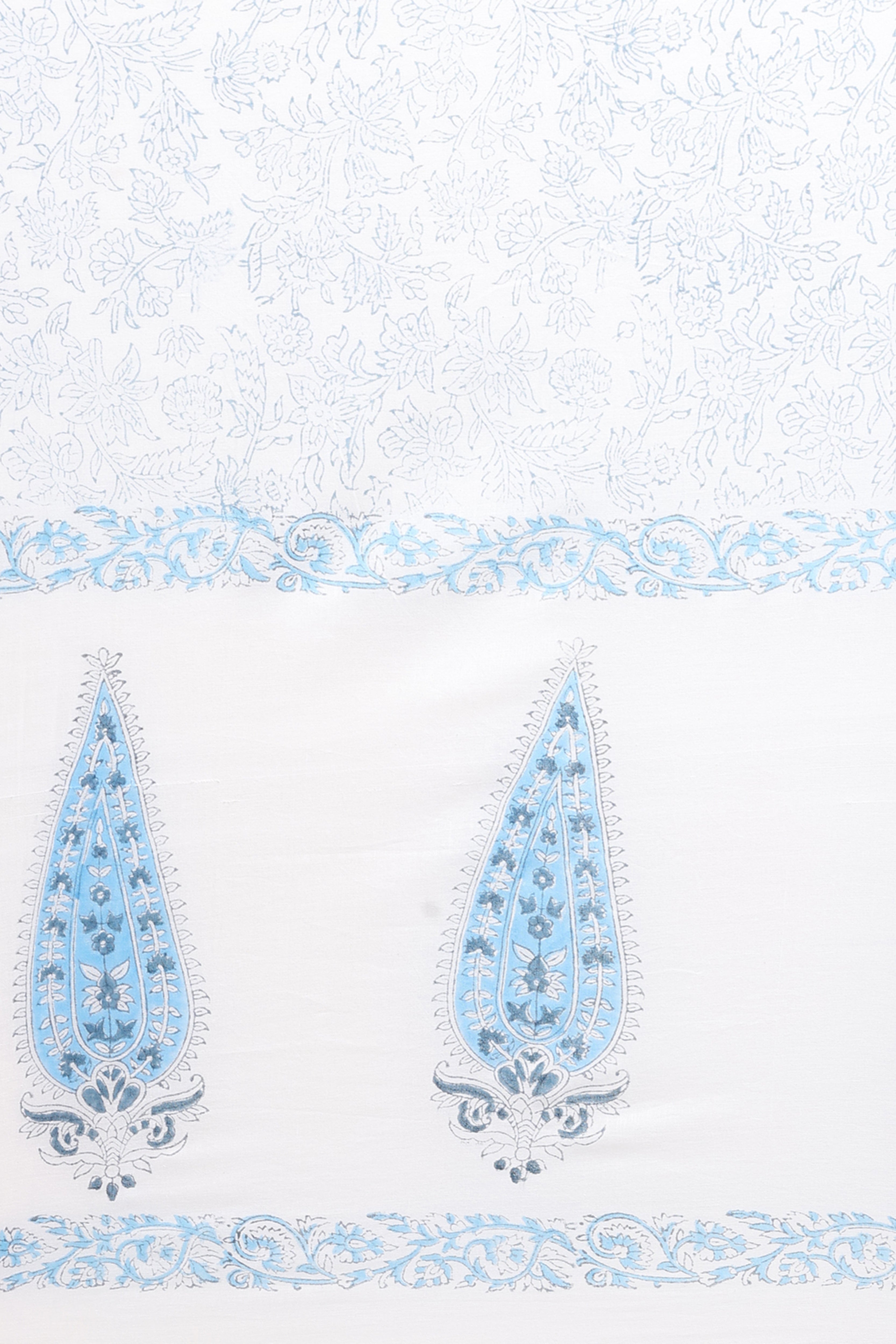 Elegant Summer White Floral Suit Set