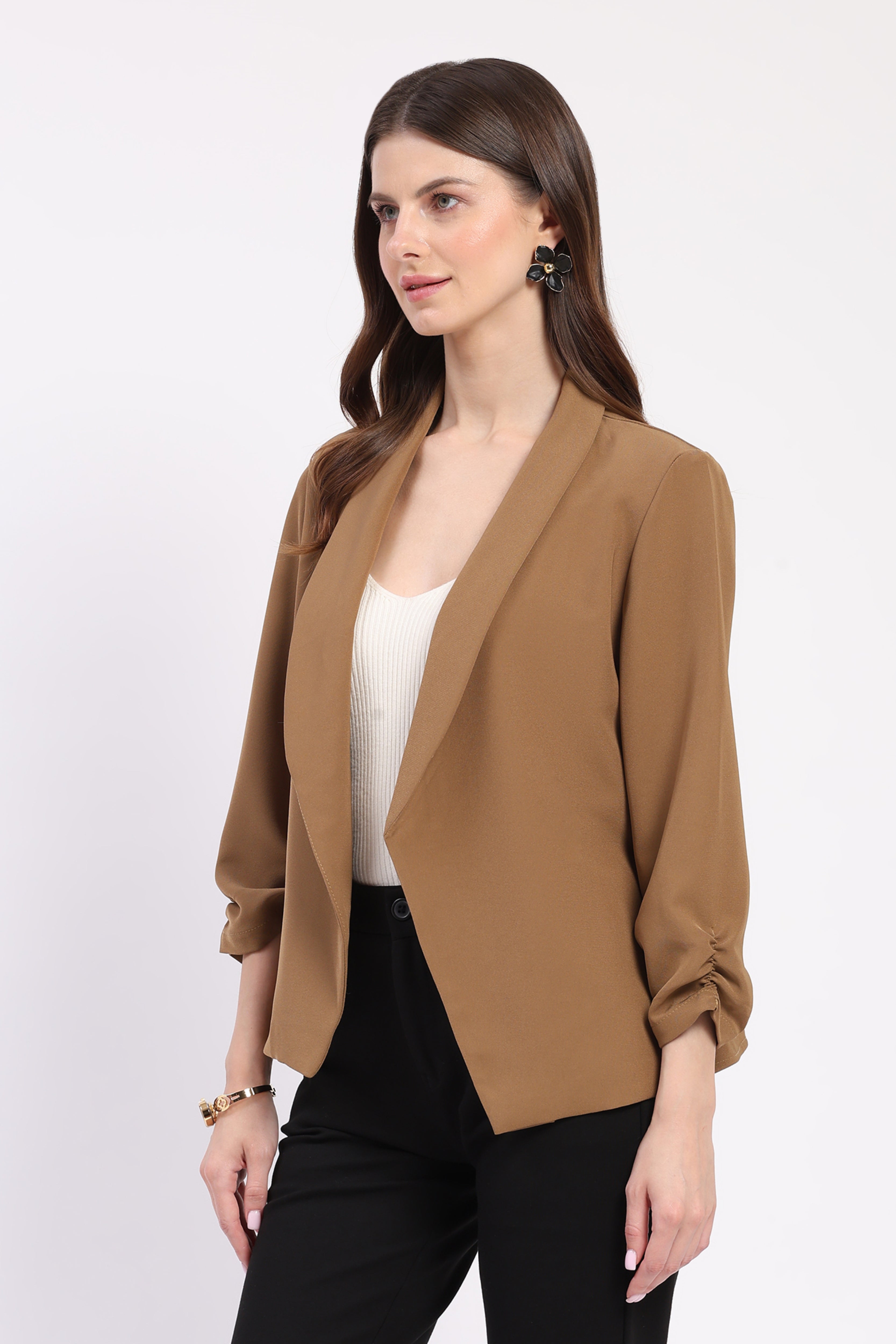 Brown Solid Coat