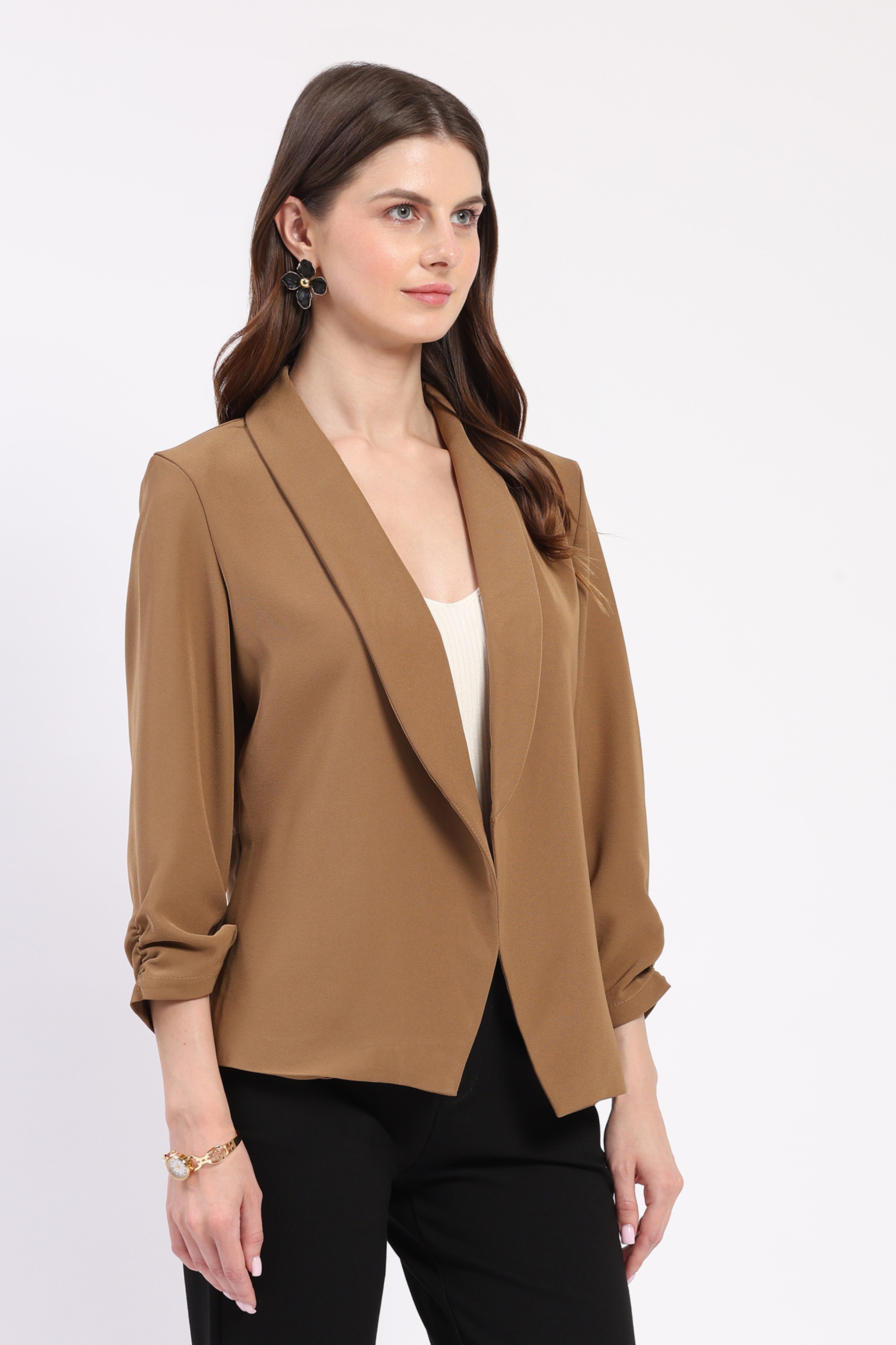 Brown Solid Coat