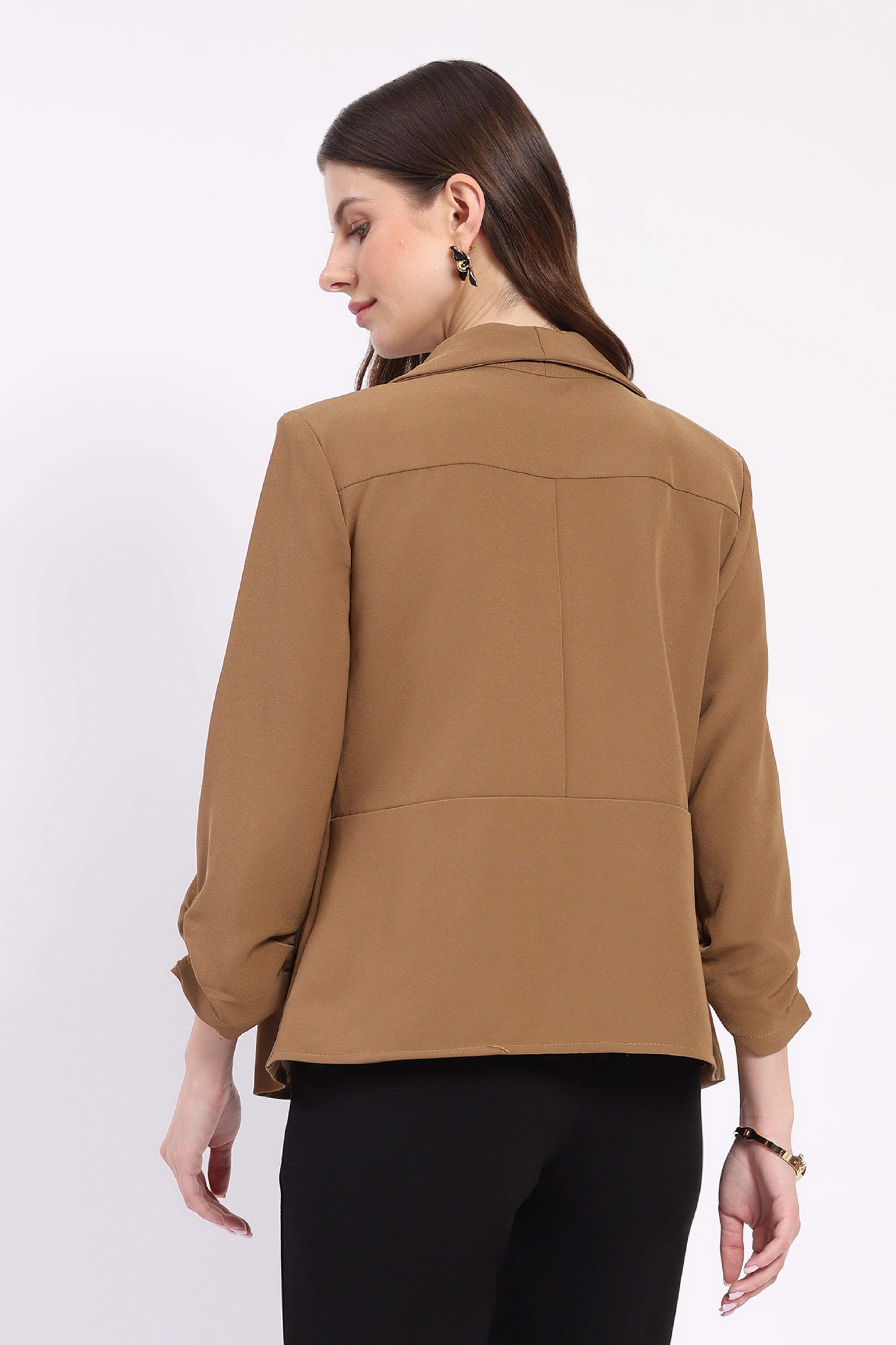 Brown Solid Coat