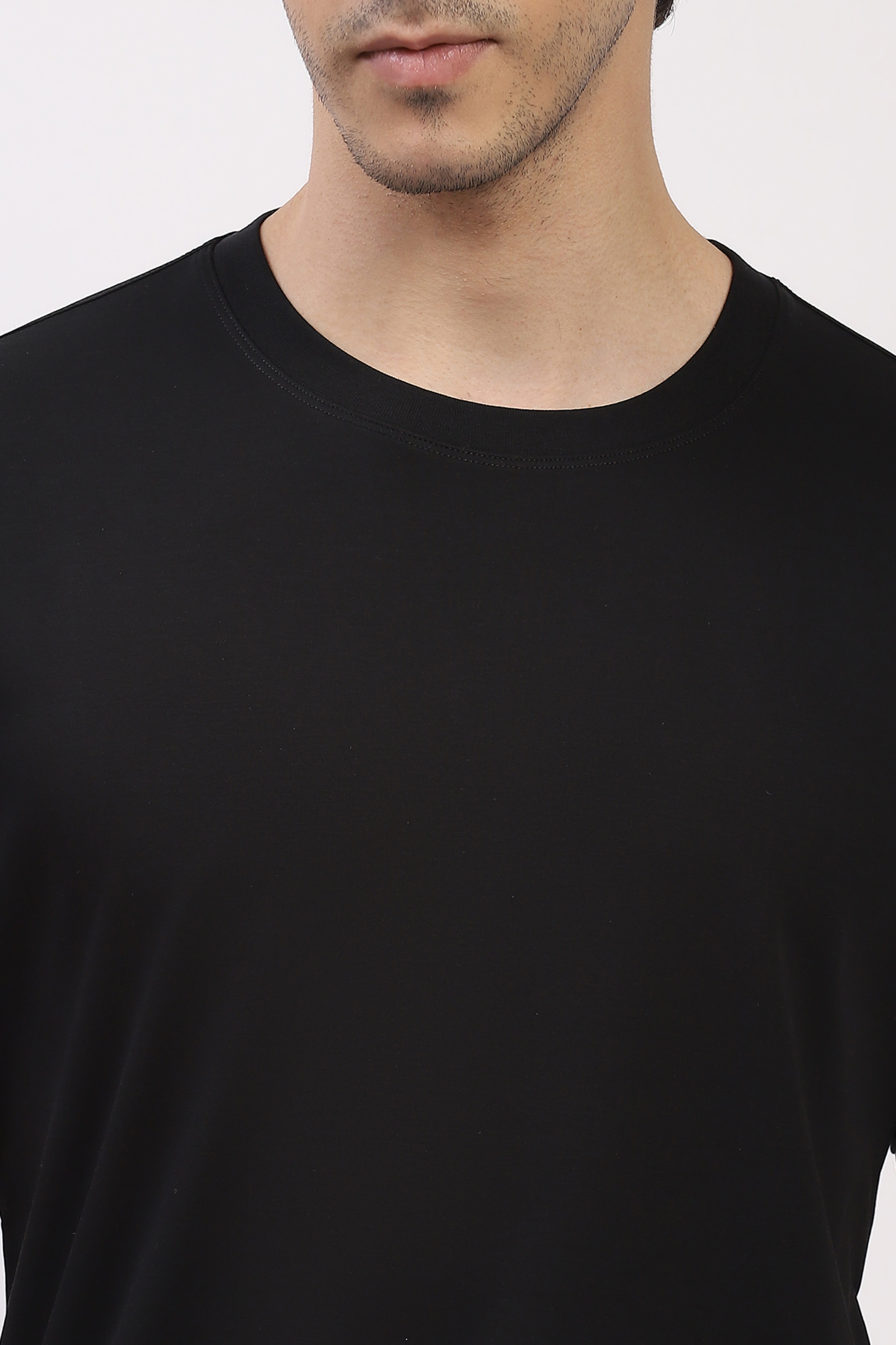 Classic Black Regular Fit T-Shirt