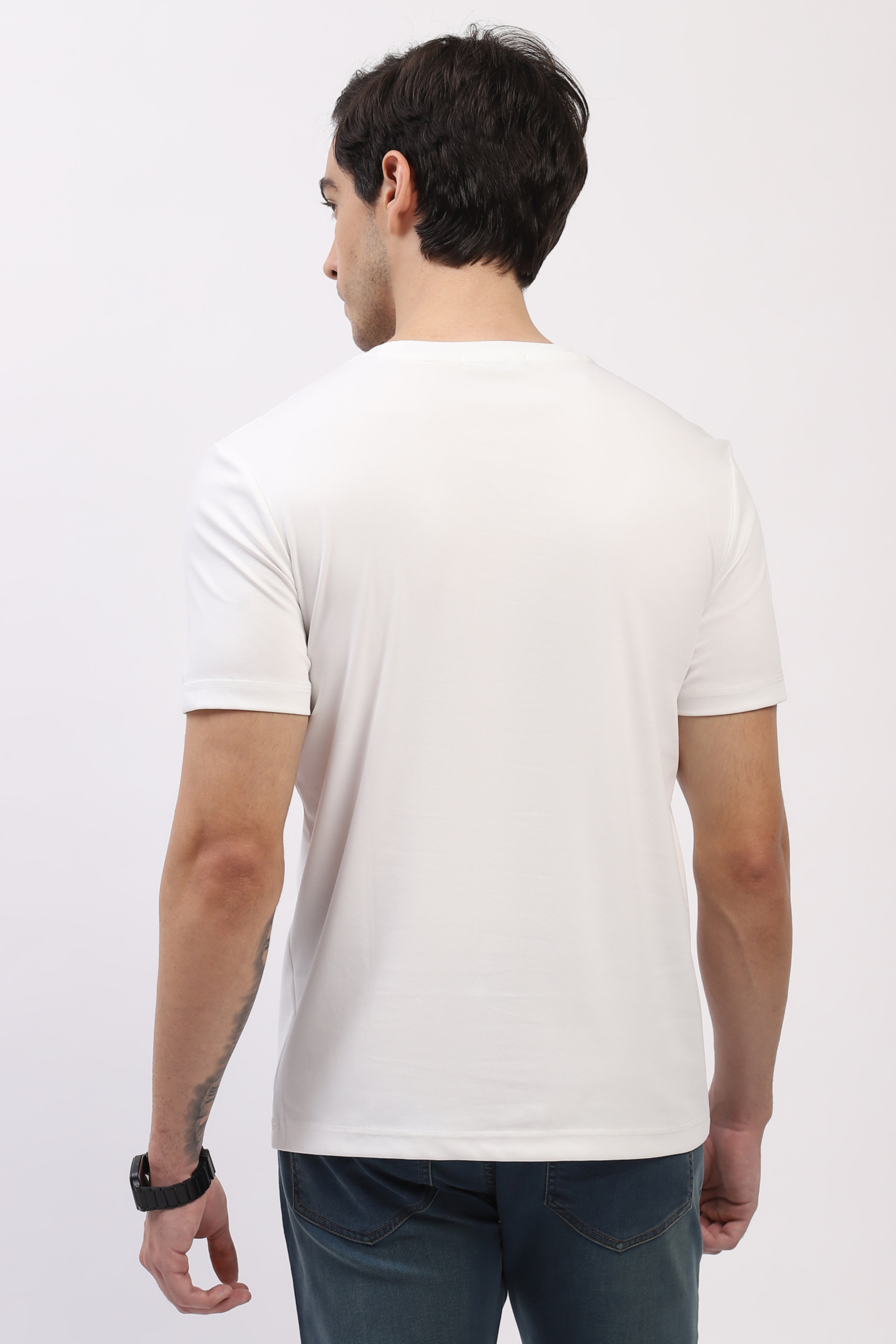 Classic White Regular Fit T-Shirt