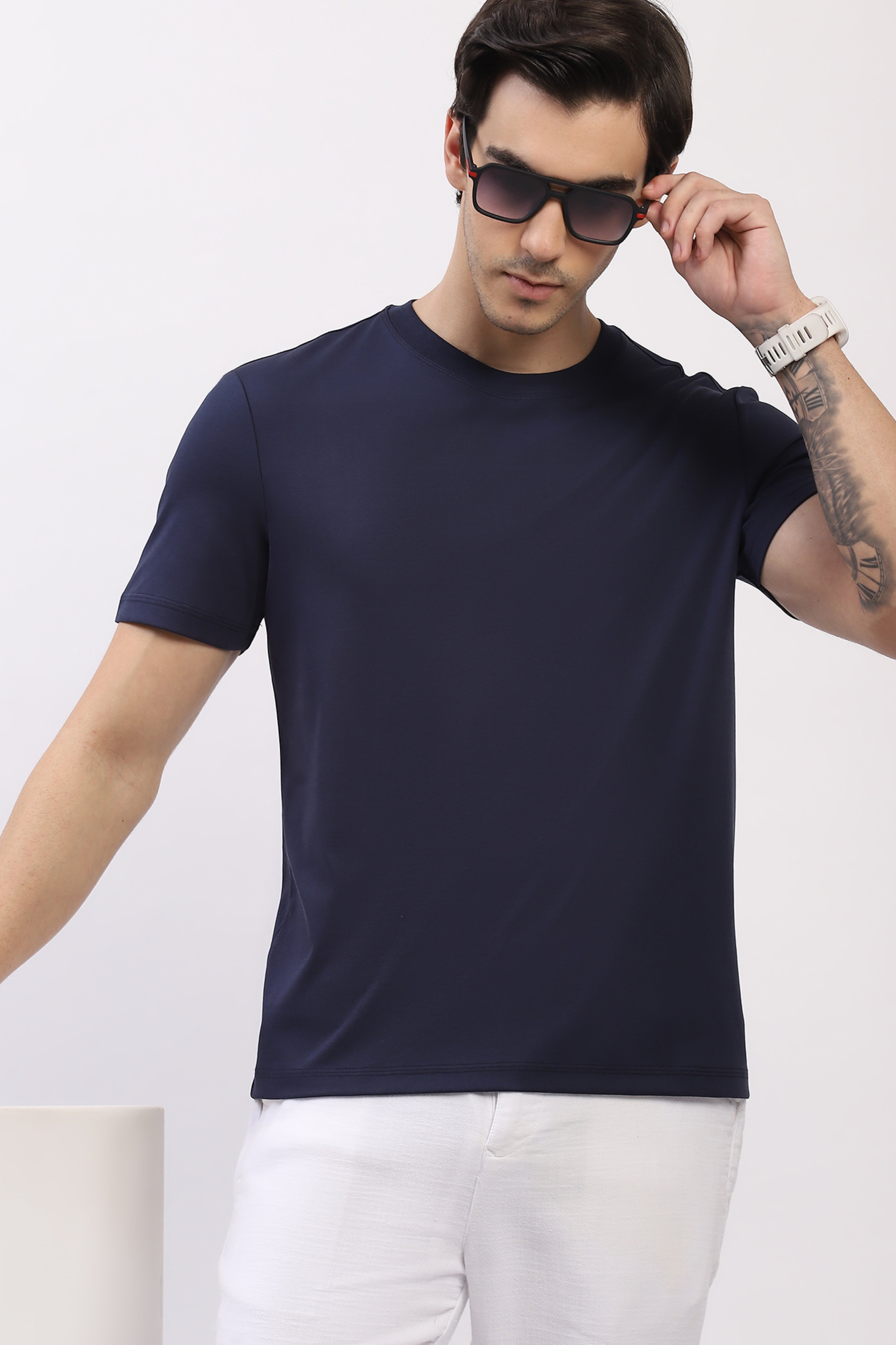 Classic Navy Regular Fit T-Shirt