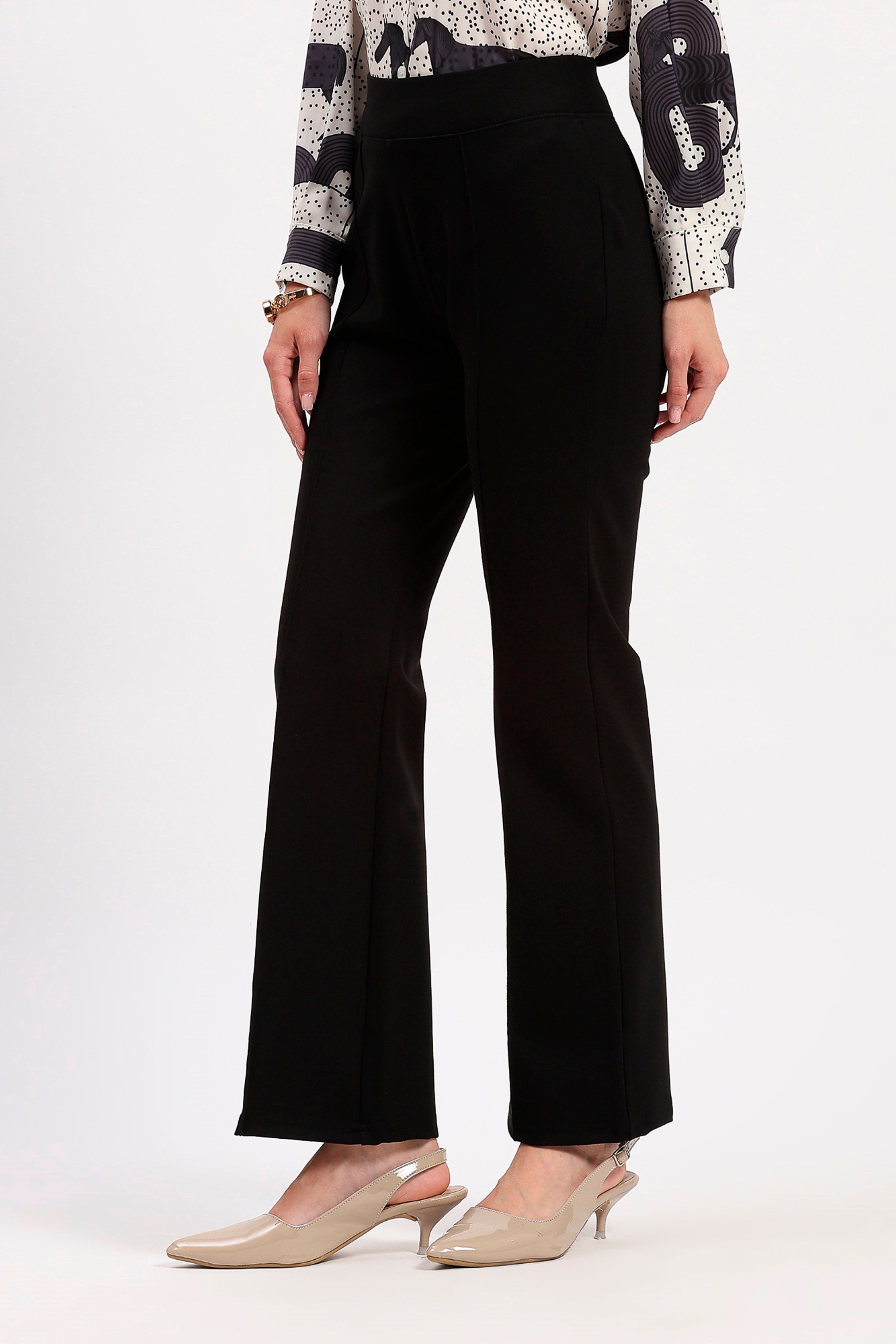 Black Bootcut Jeggings