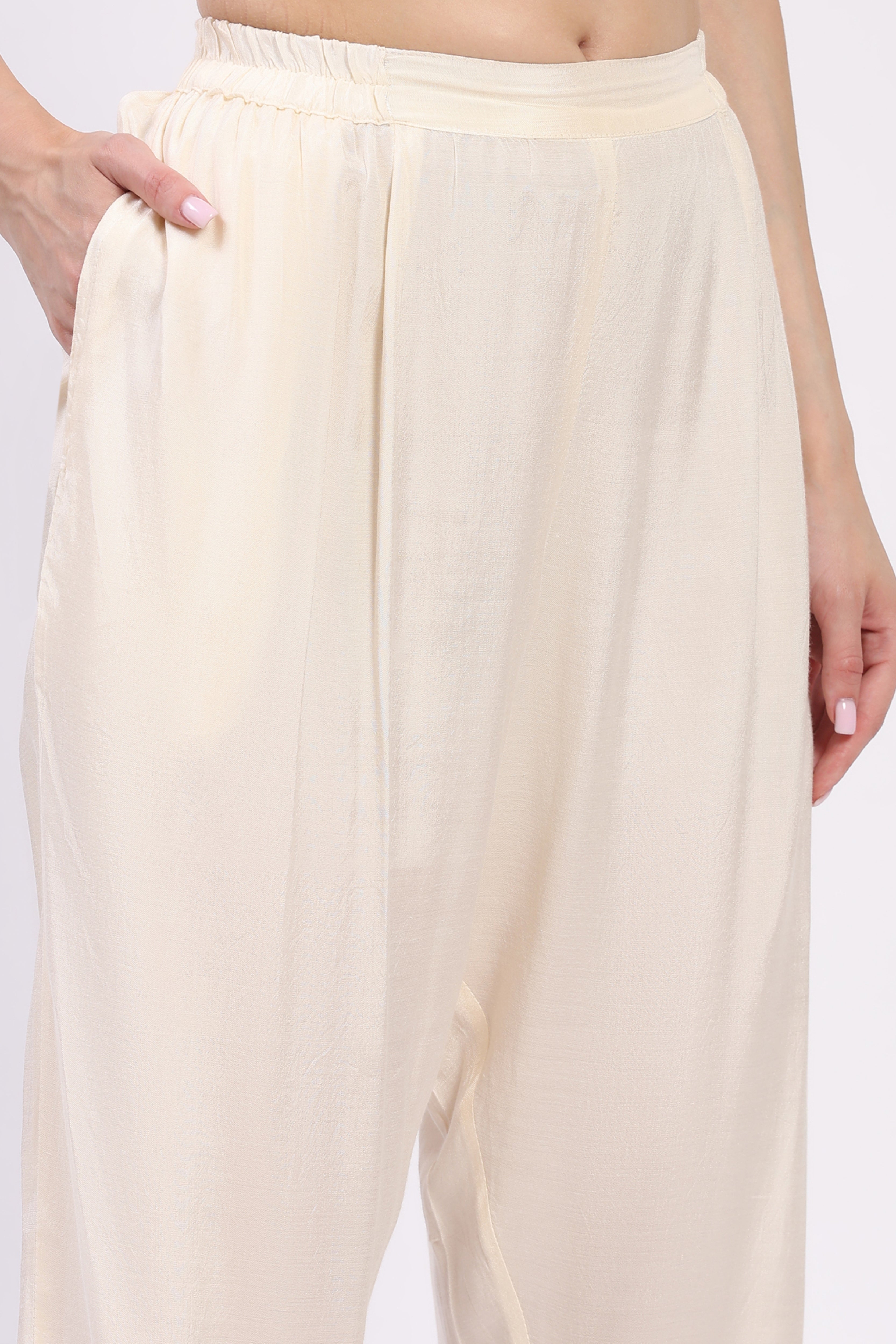 Multi Floral Embellished Suit Set