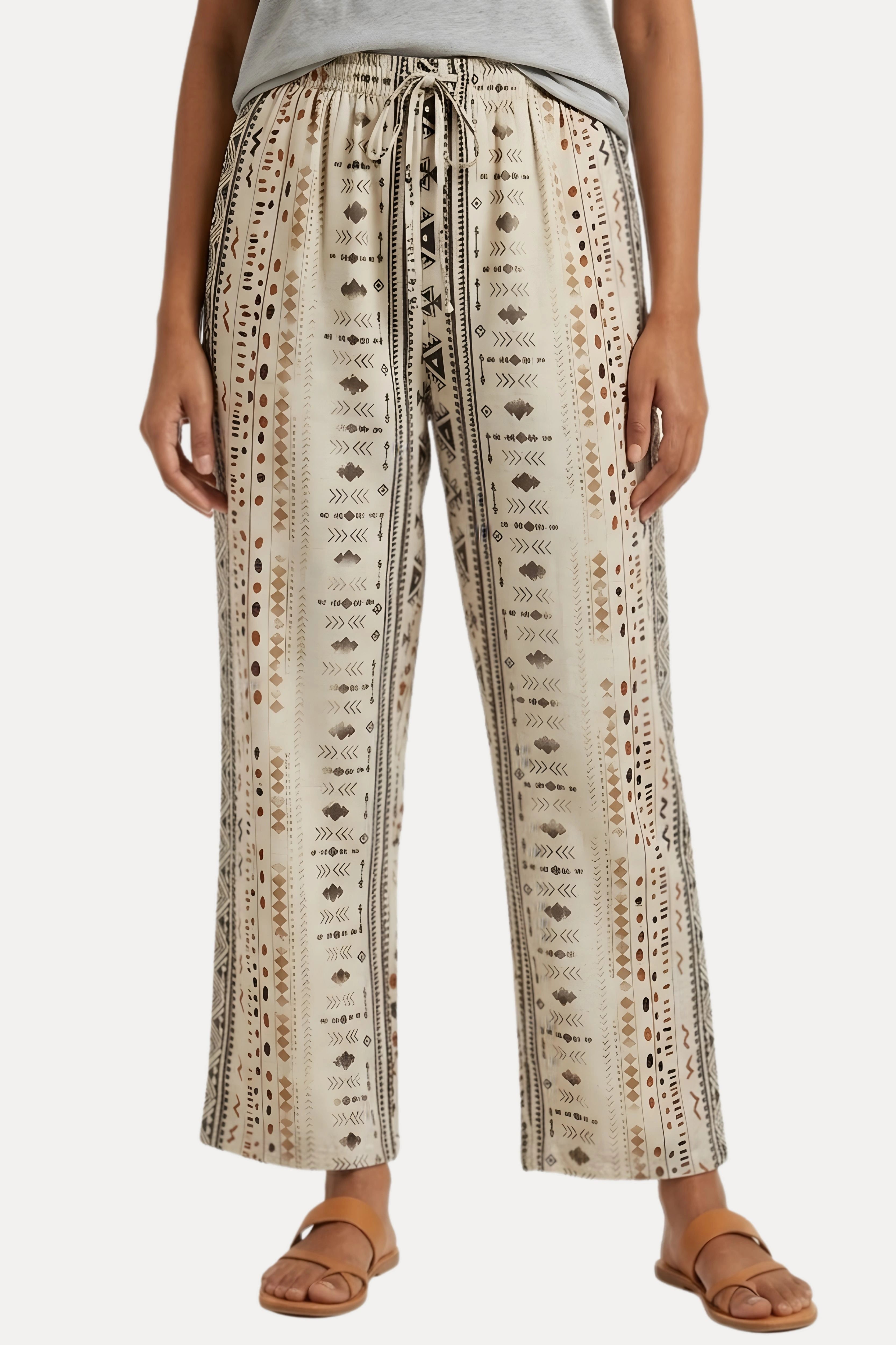 Multicolor Abstract Print Viscose Lowefr