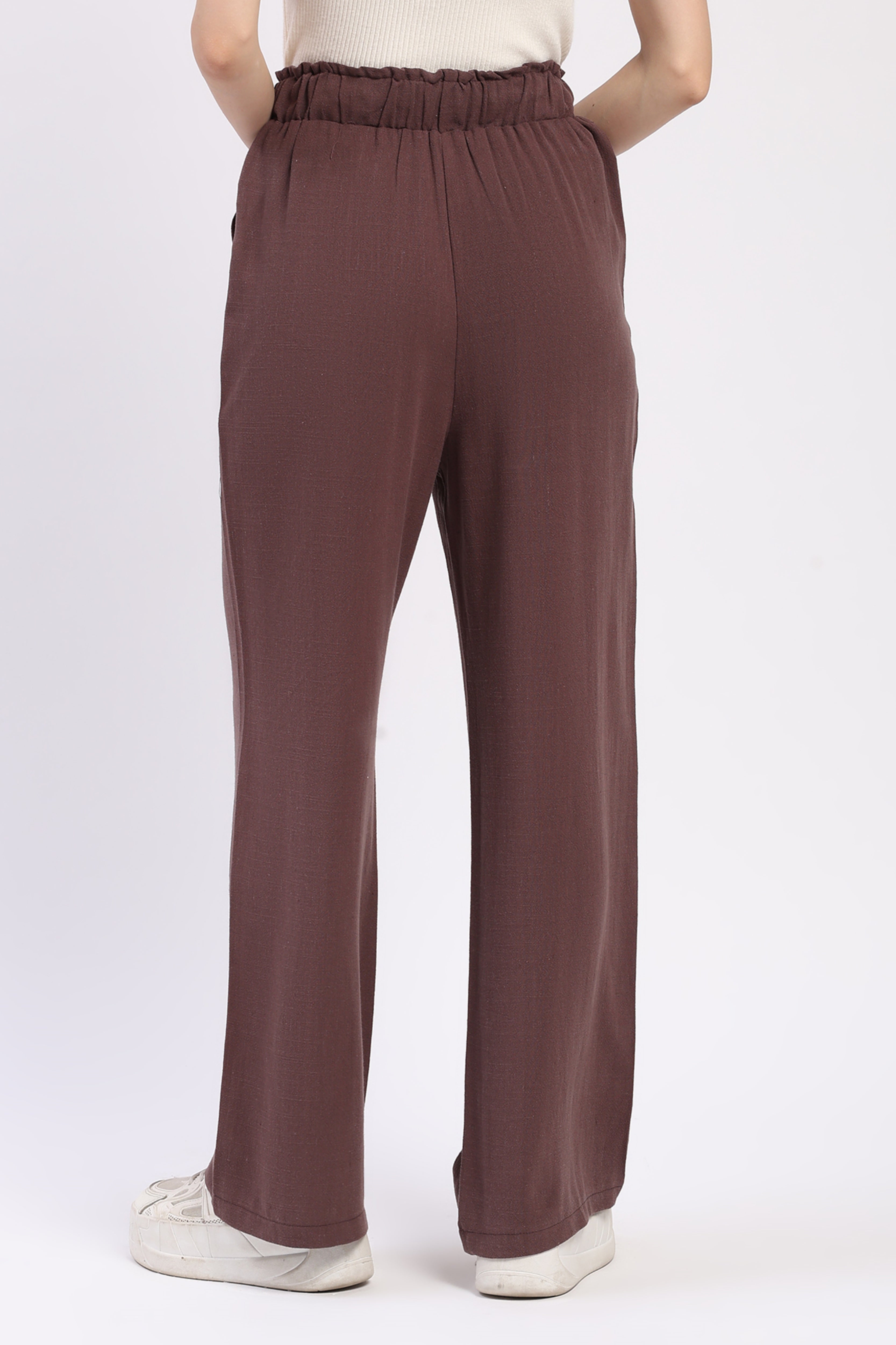 Coffee Cotton Linen Lower