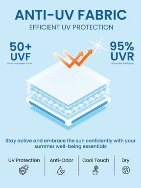 Embroidered UV Protection Cotton Top