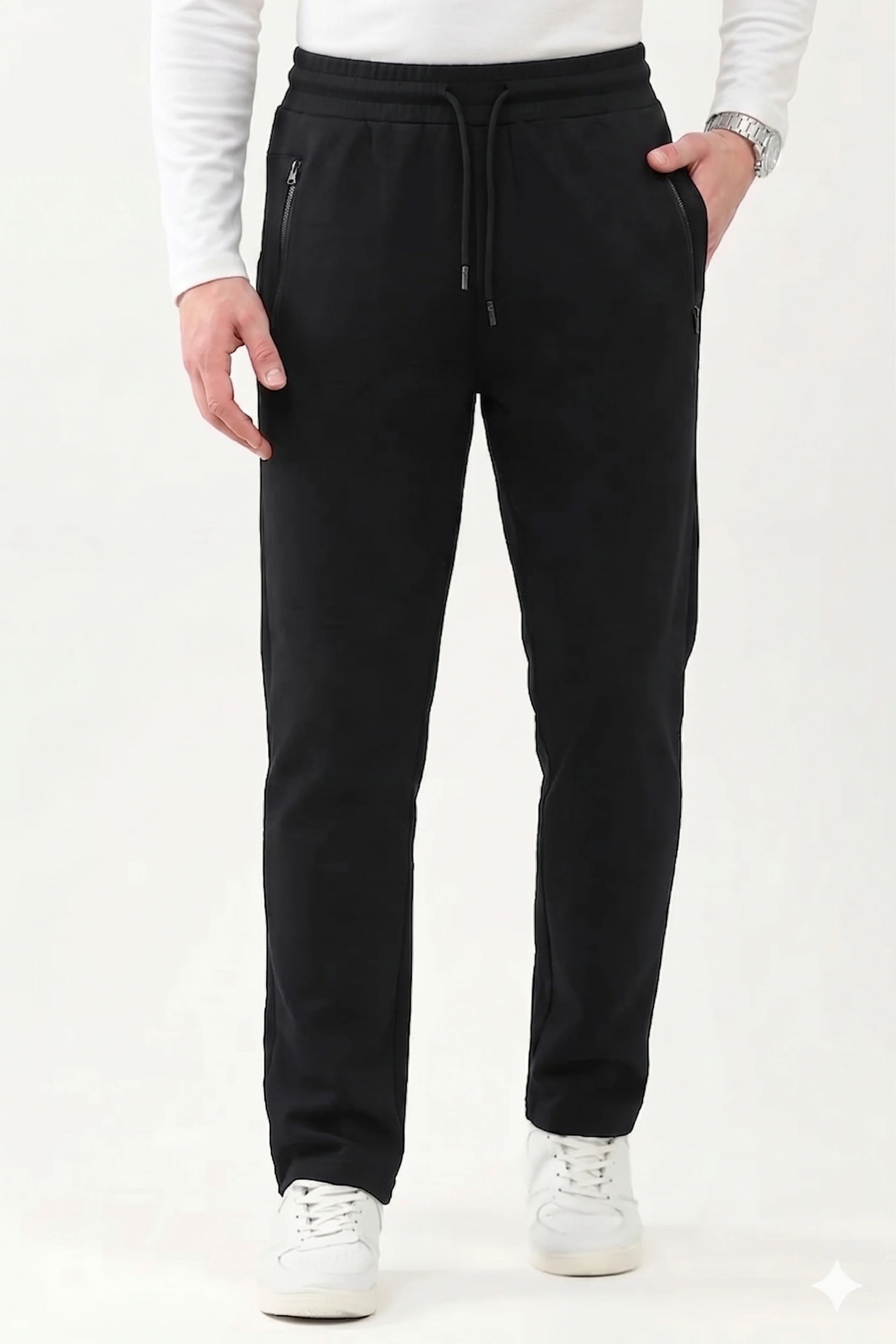 Black Casual Lower-Global Republic