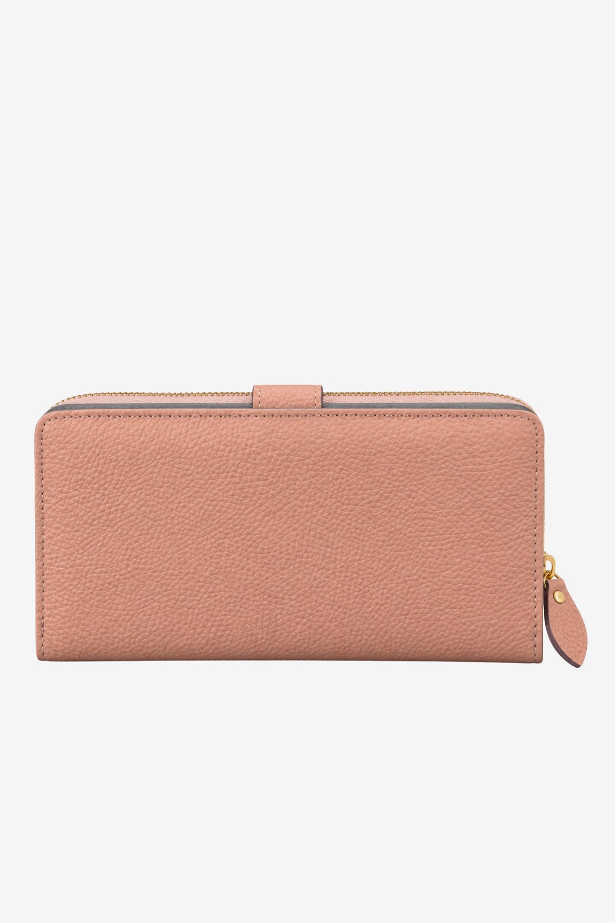 Textured Multi-Compartment Zip Wallet-Global Republic