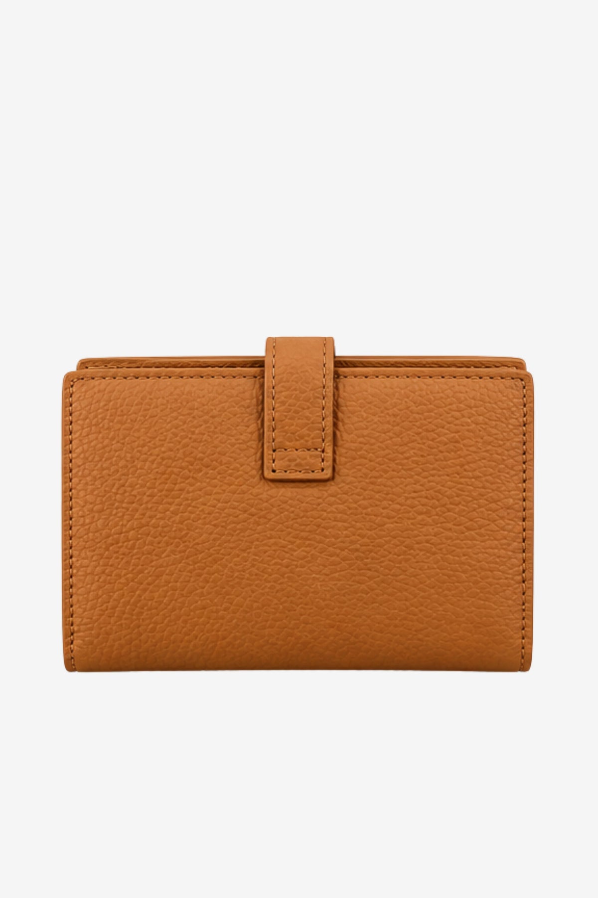Tan Textured Long Wallet -Global Republic