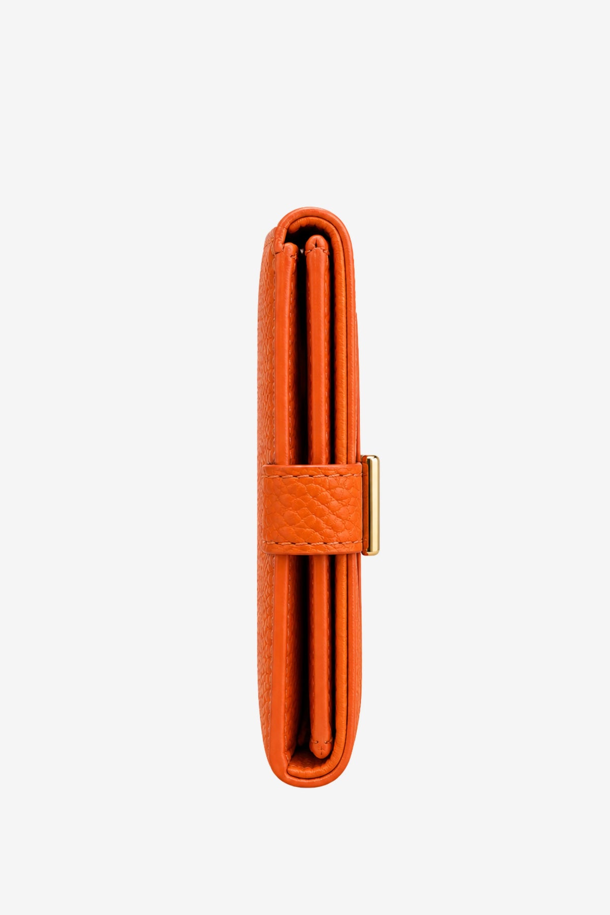 Orange Textured Long Wallet-Global Republic