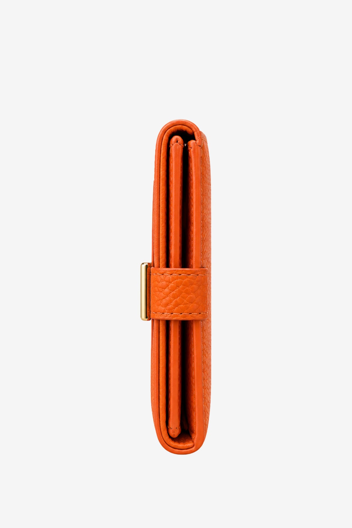 Orange Textured Long Wallet-Global Republic