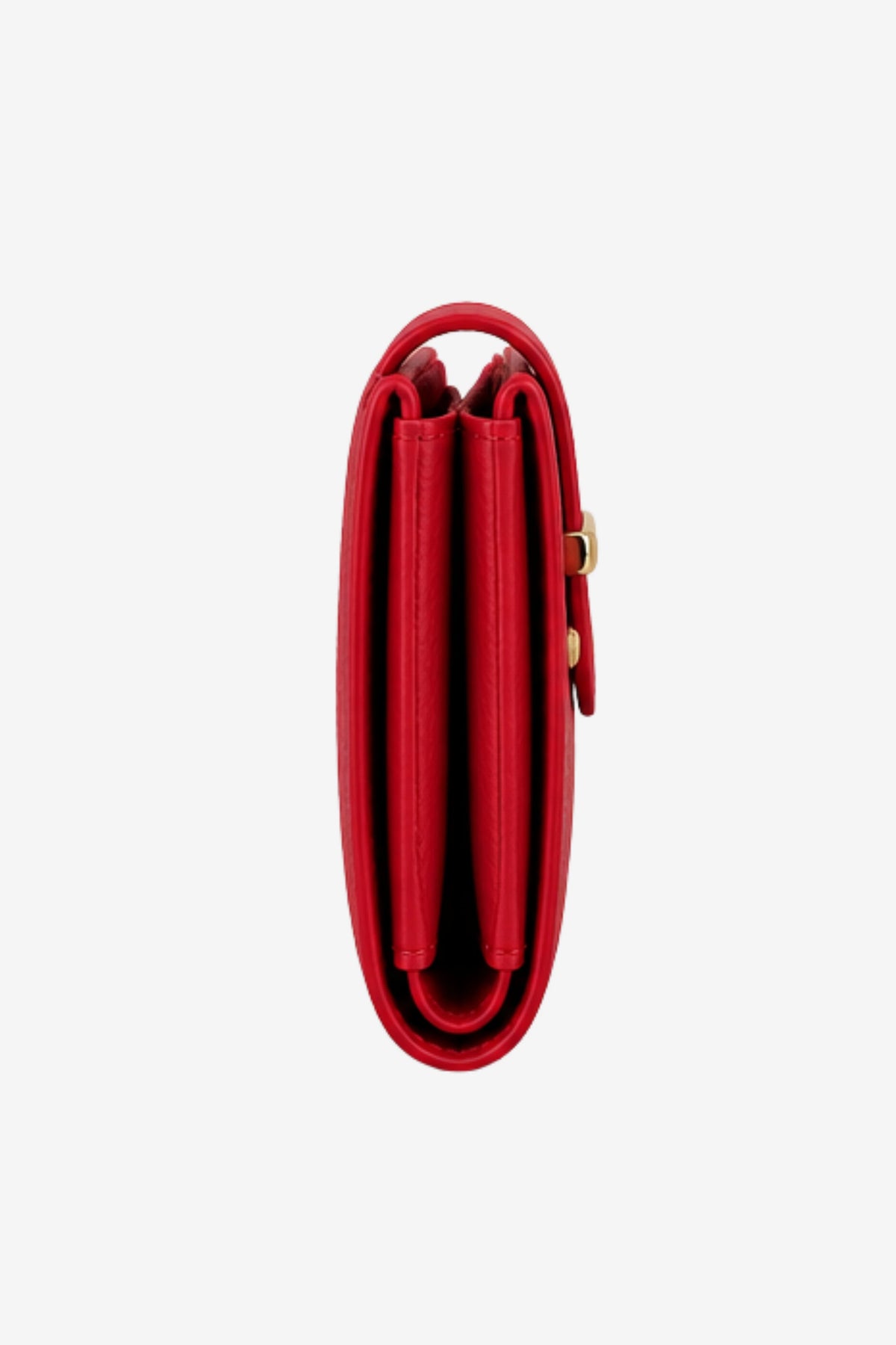 Red Textured Long Wallet-Global Republic
